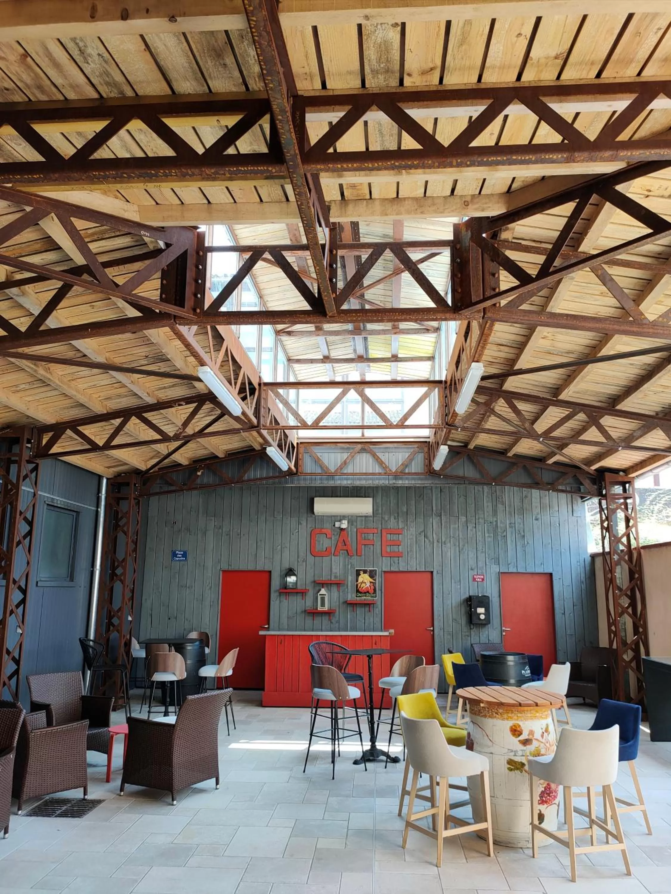 Patio in Abbaye des Capucins Spa & Resort