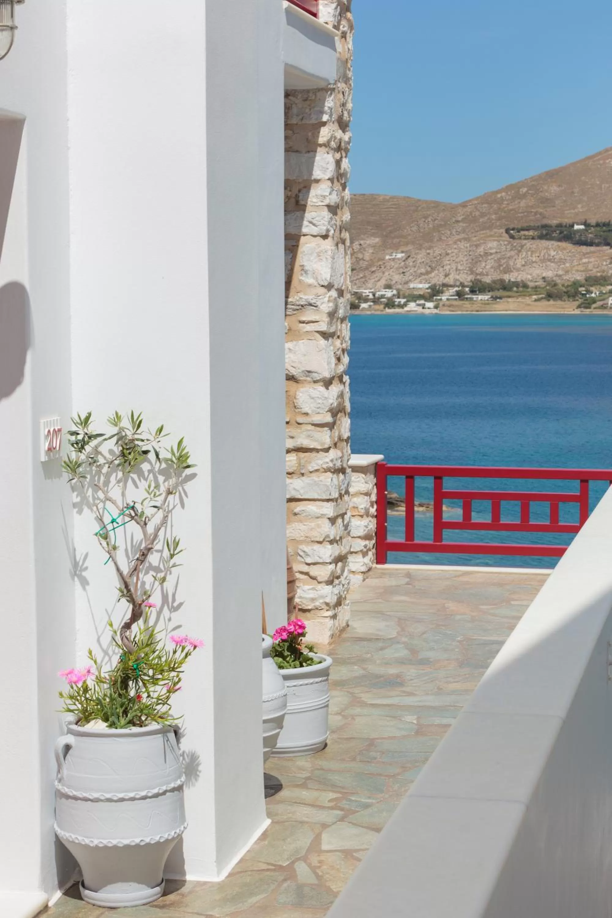 Balcony/Terrace in Katerina mare