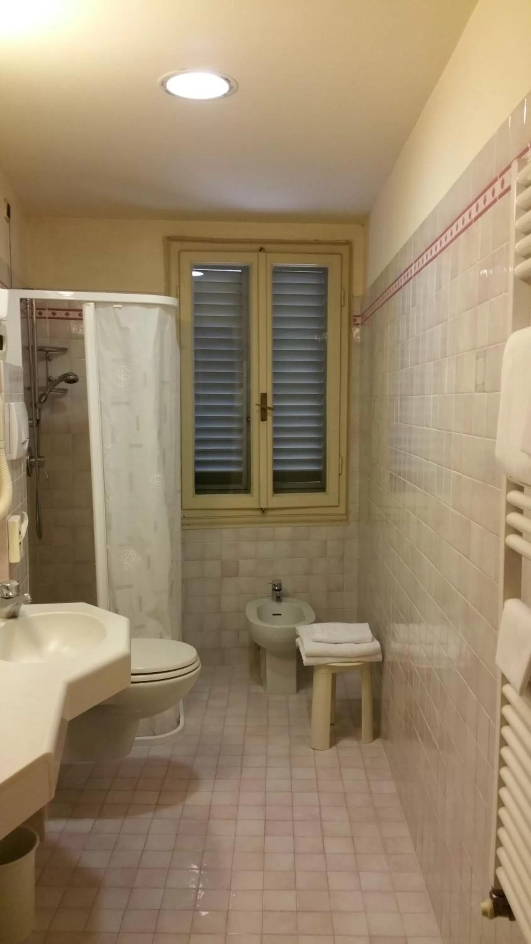 Bathroom in Hotel De Lanzi