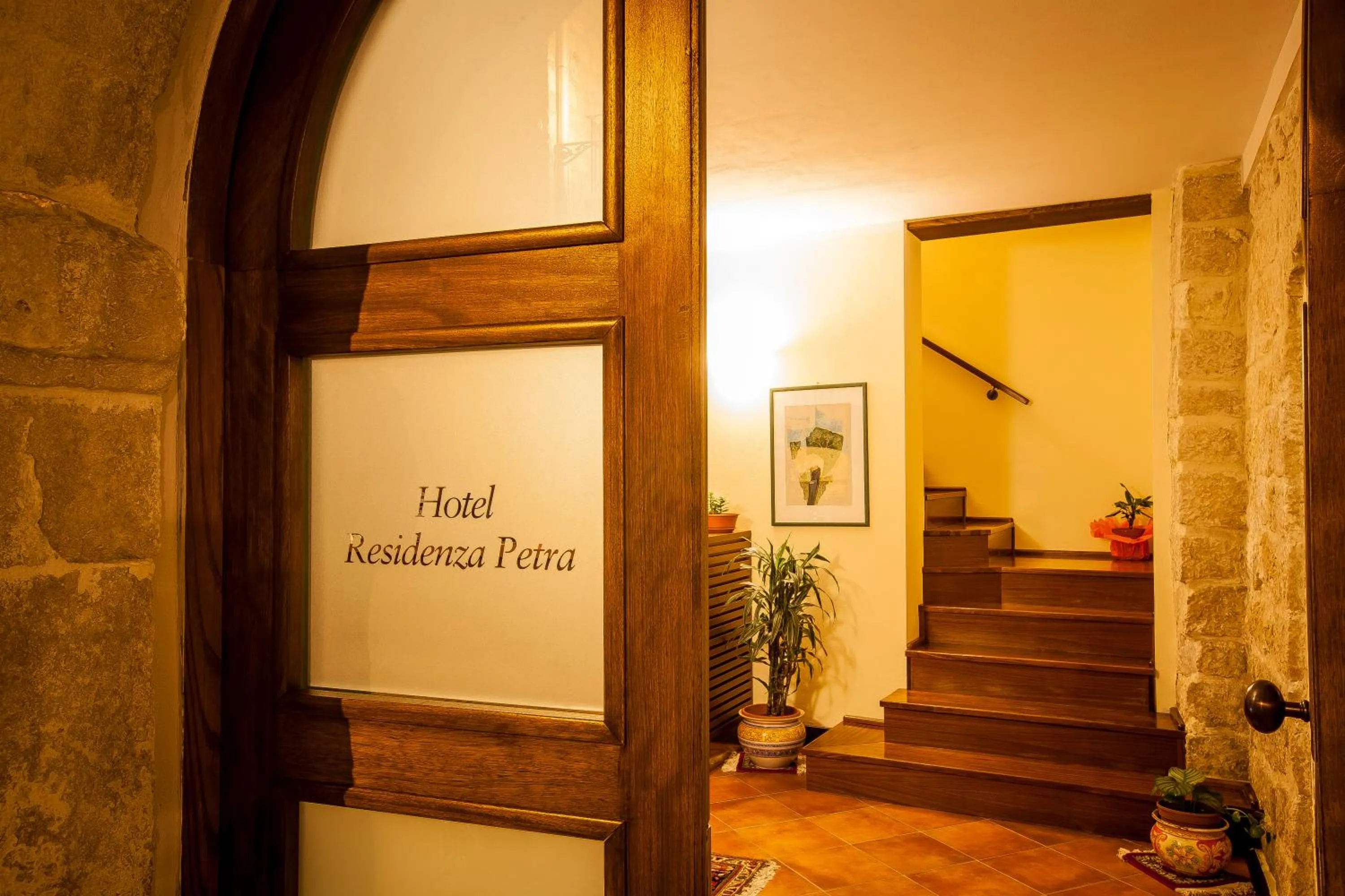 Lobby or reception in Hotel Residenza Petra