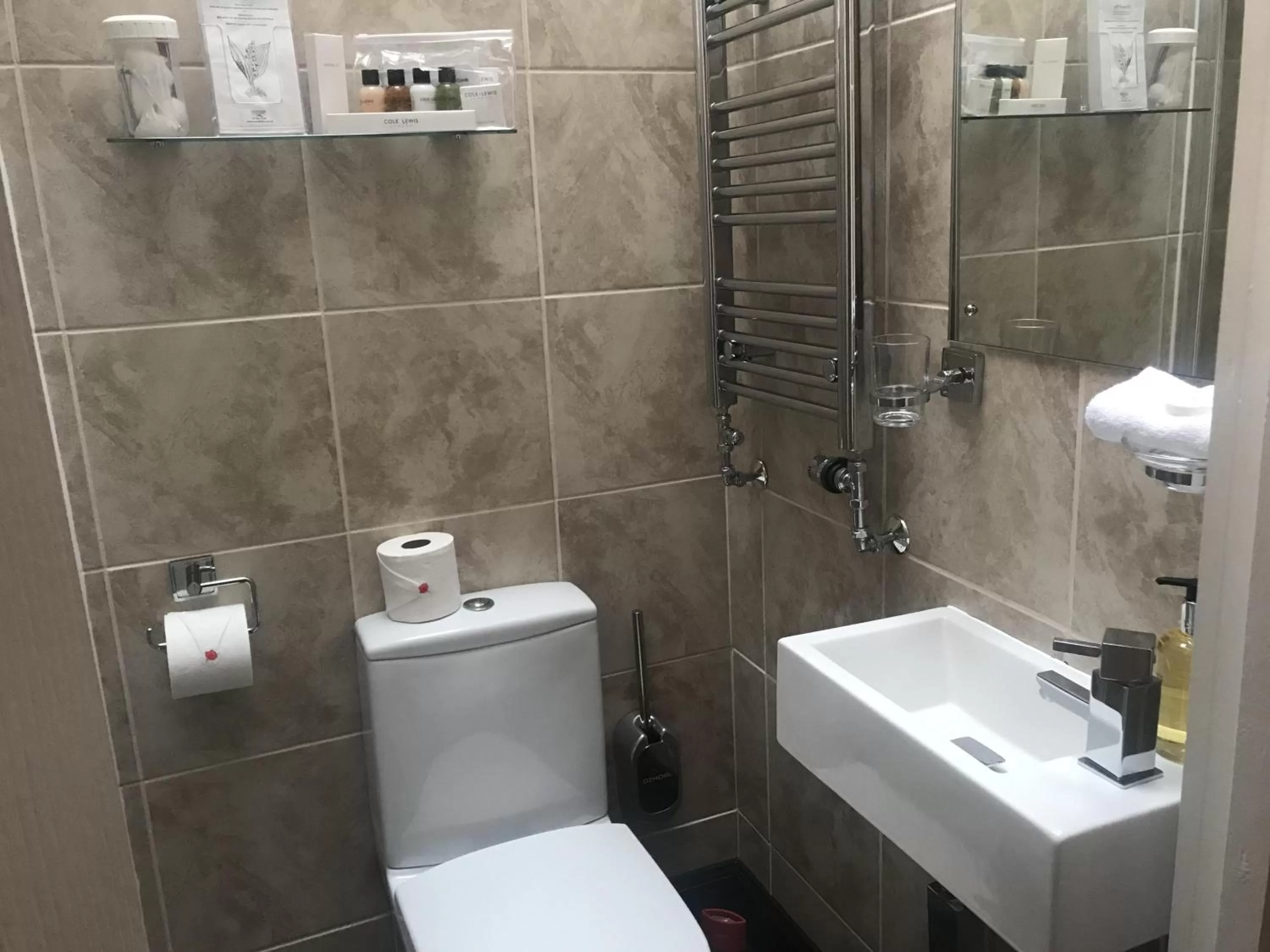 Bathroom in Arran Lodge B&B