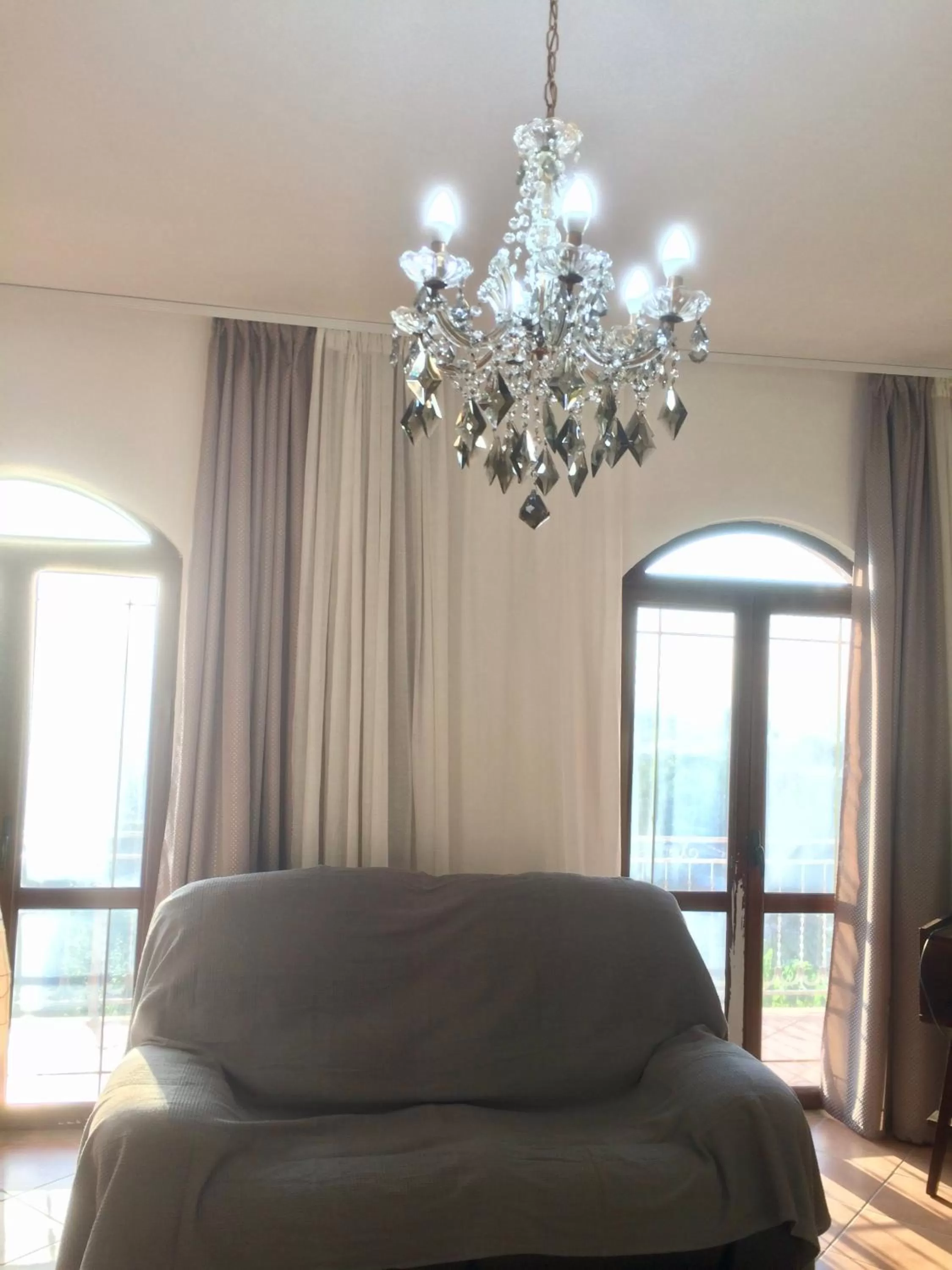 Balcony/Terrace, Seating Area in Guesthouse Villa Rosa Berat