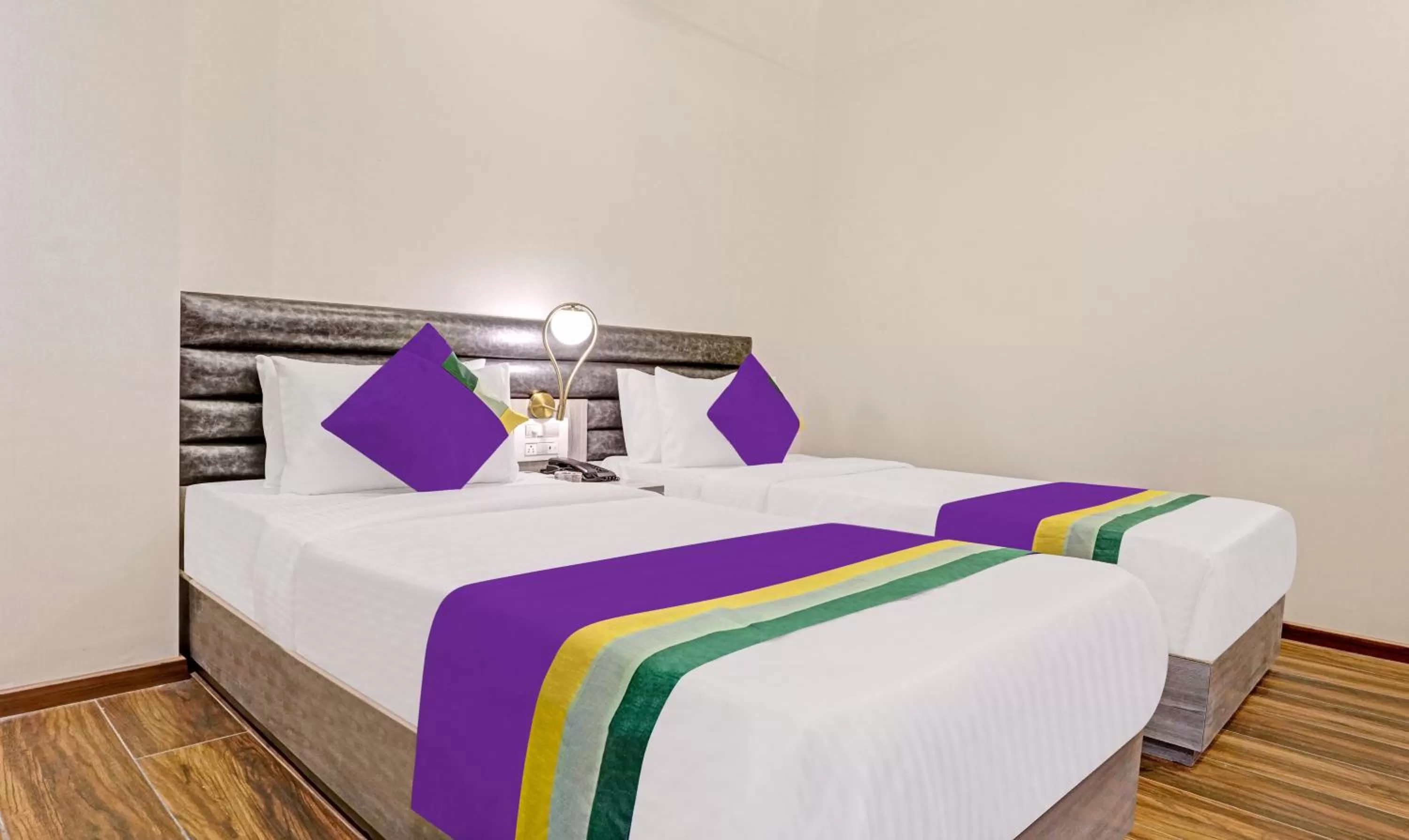 Bedroom, Bed in Treebo Premium Widlor Boutique