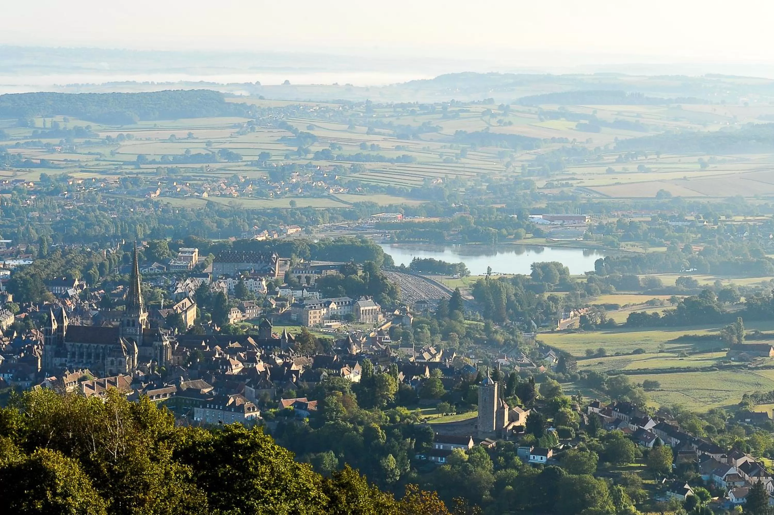 Natural landscape in Hotel ibis Autun
