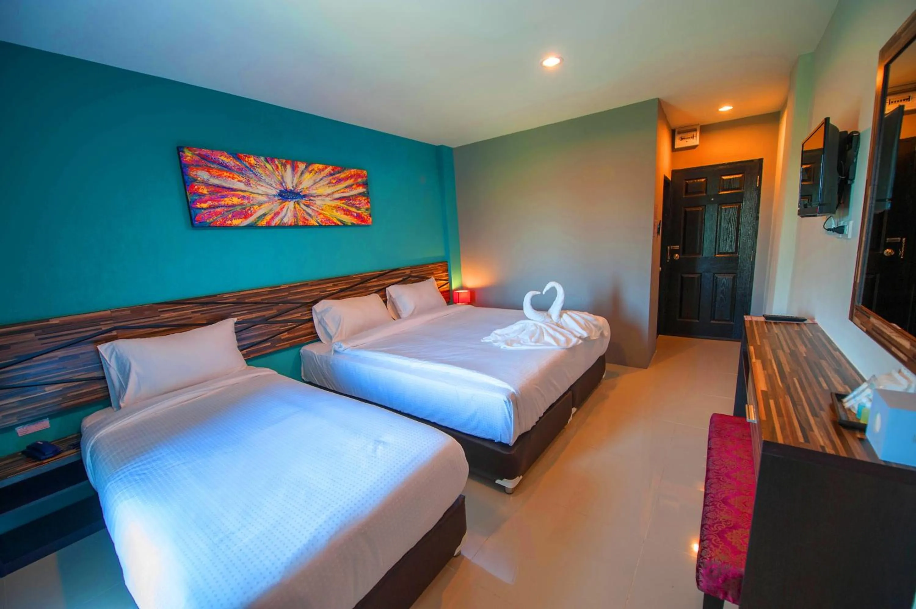 Bed in Dwella Suvarnabhumi