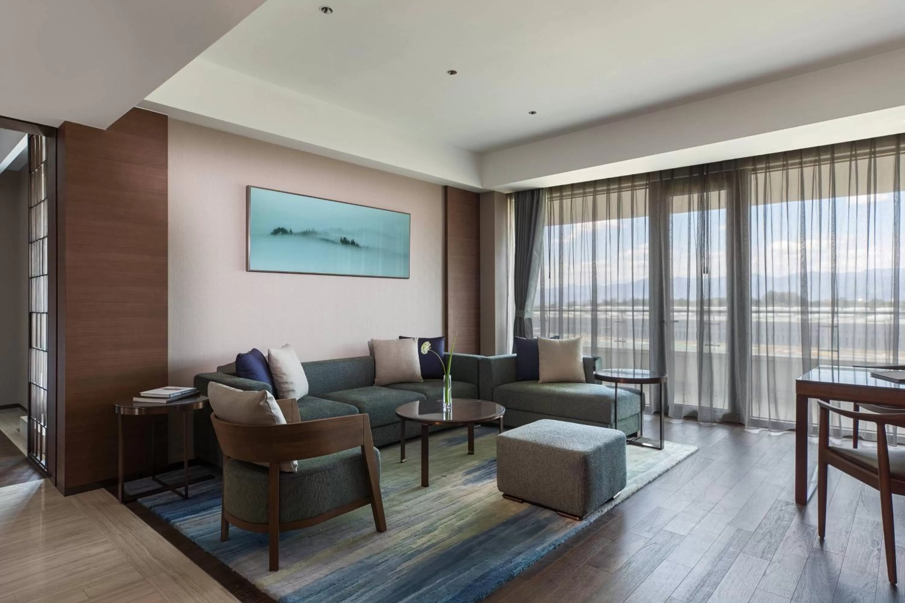 Living room in Beijing Marriott Hotel Changping