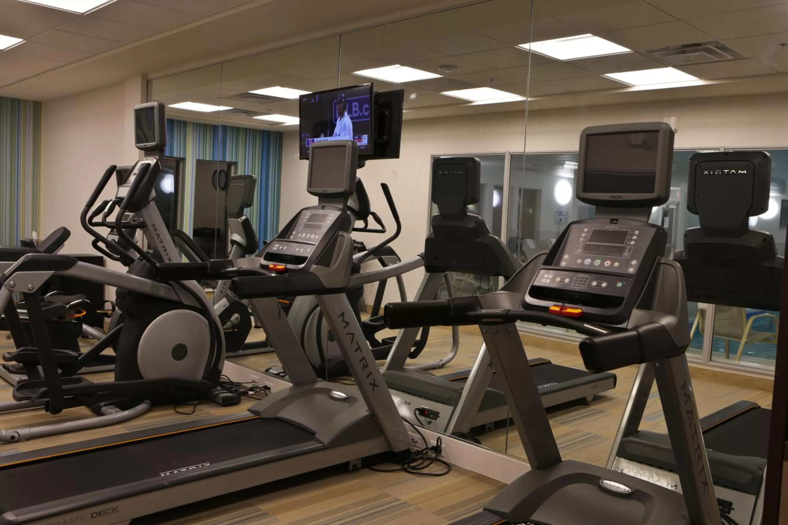 Fitness centre/facilities in Holiday Inn Express & Suites Monroe by IHG