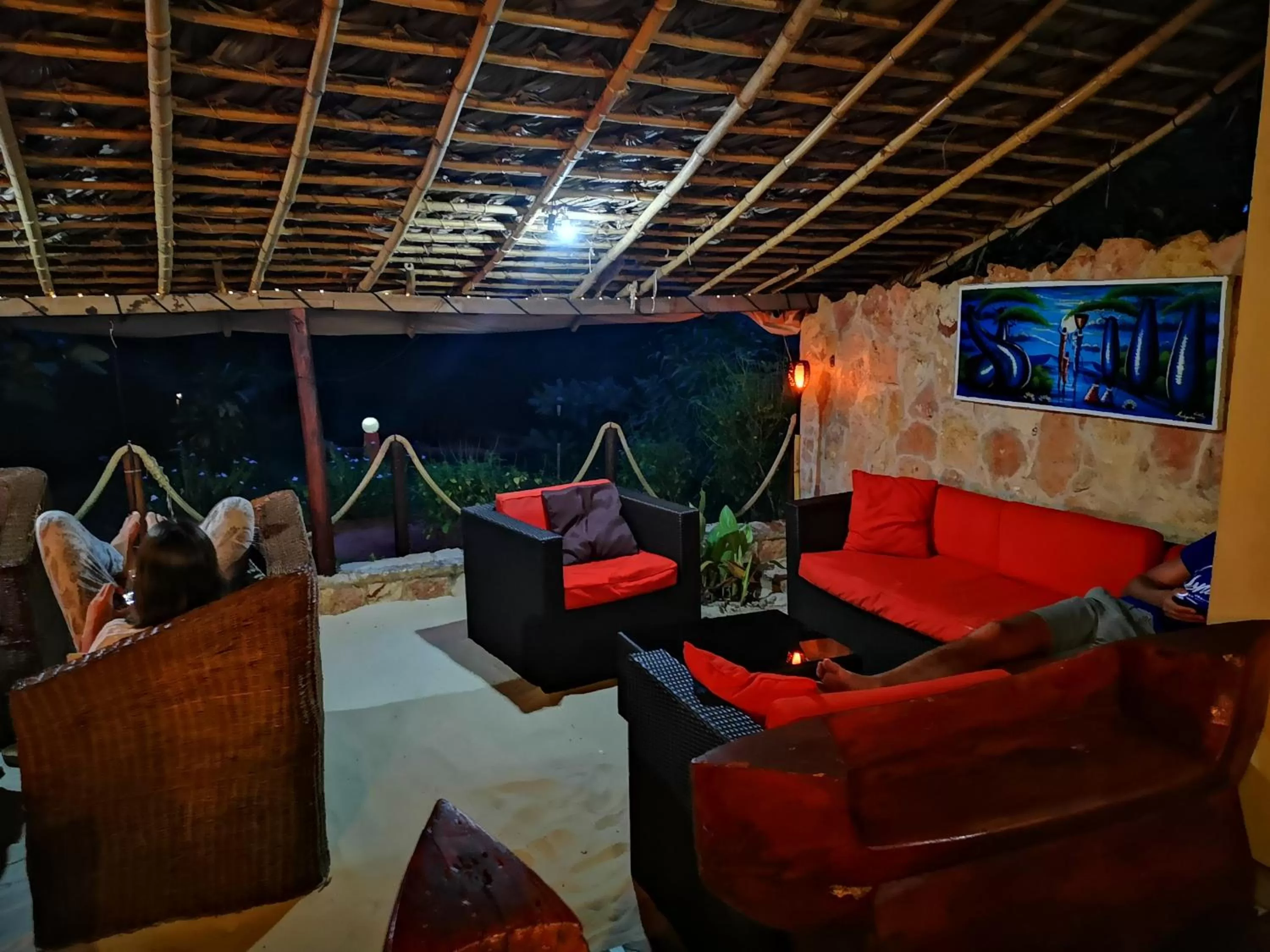 Lounge or bar in Hotel Lakana Ramena