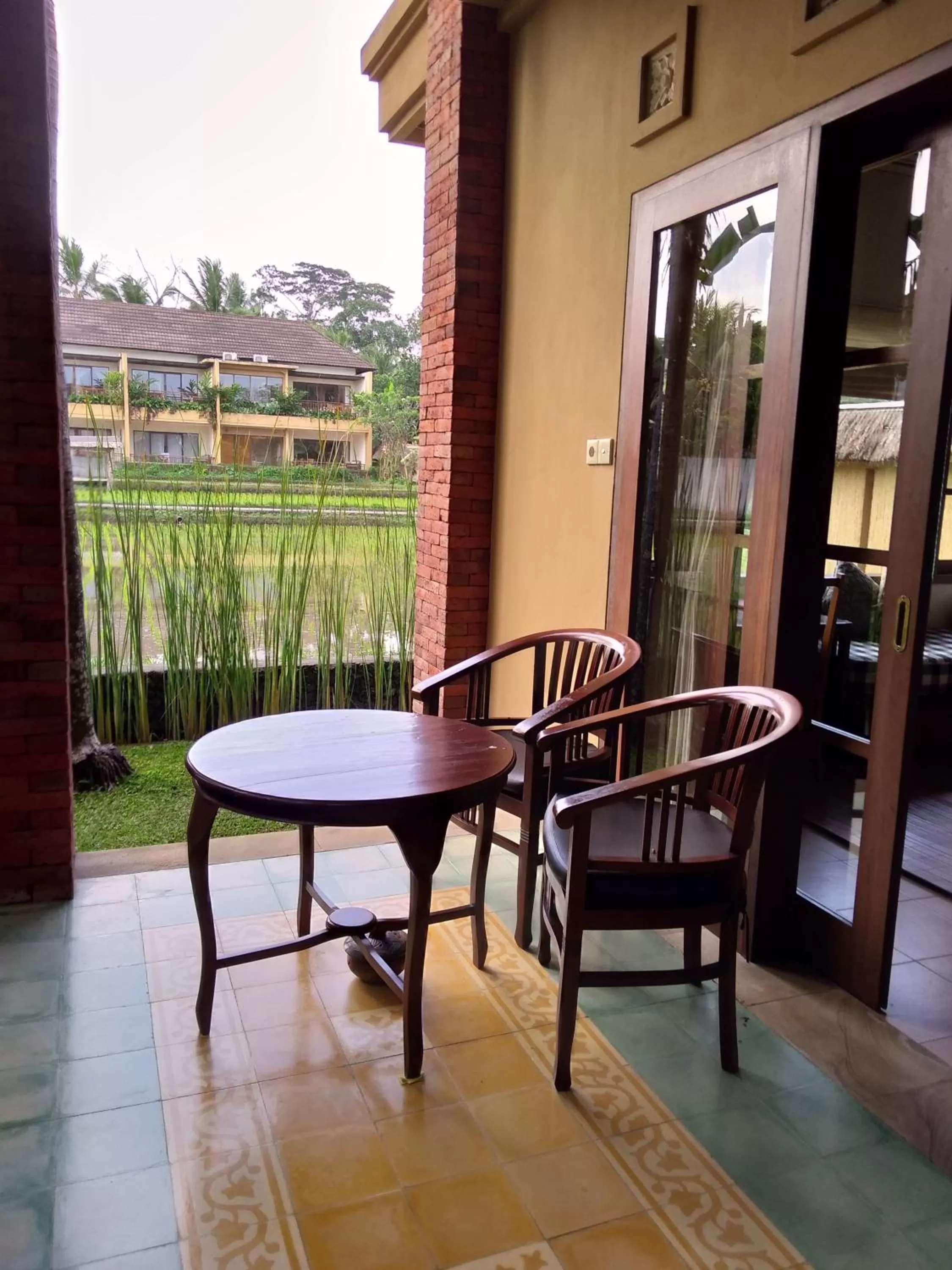 Balcony/Terrace in Ubud Lestari Bungalows
