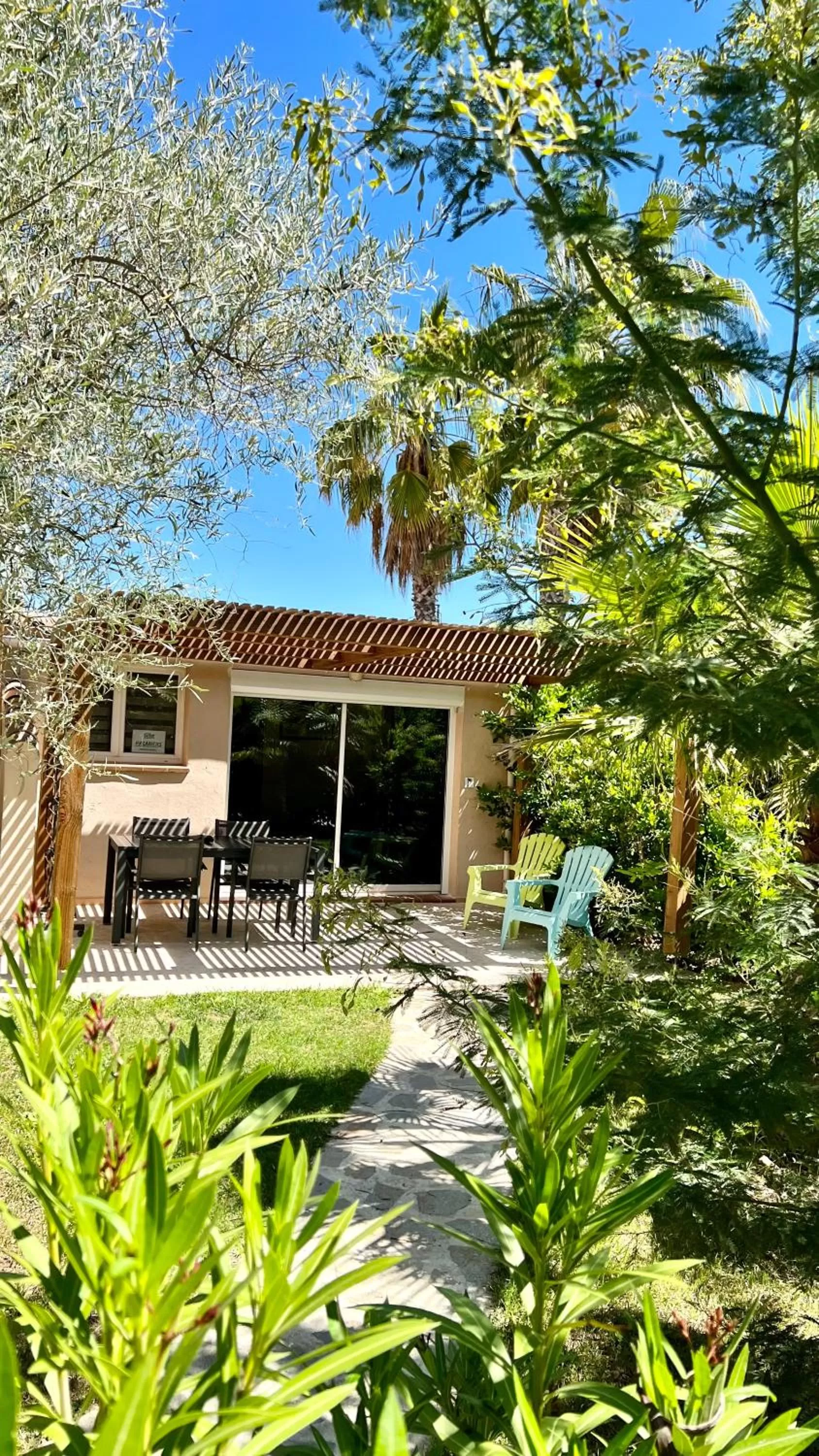 Garden in Domaine de l'Aufrene