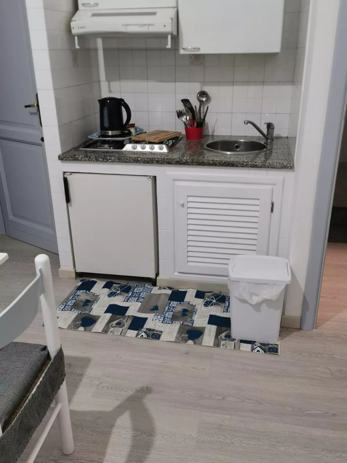 Kitchen or kitchenette in Lo Nardo Accommodation