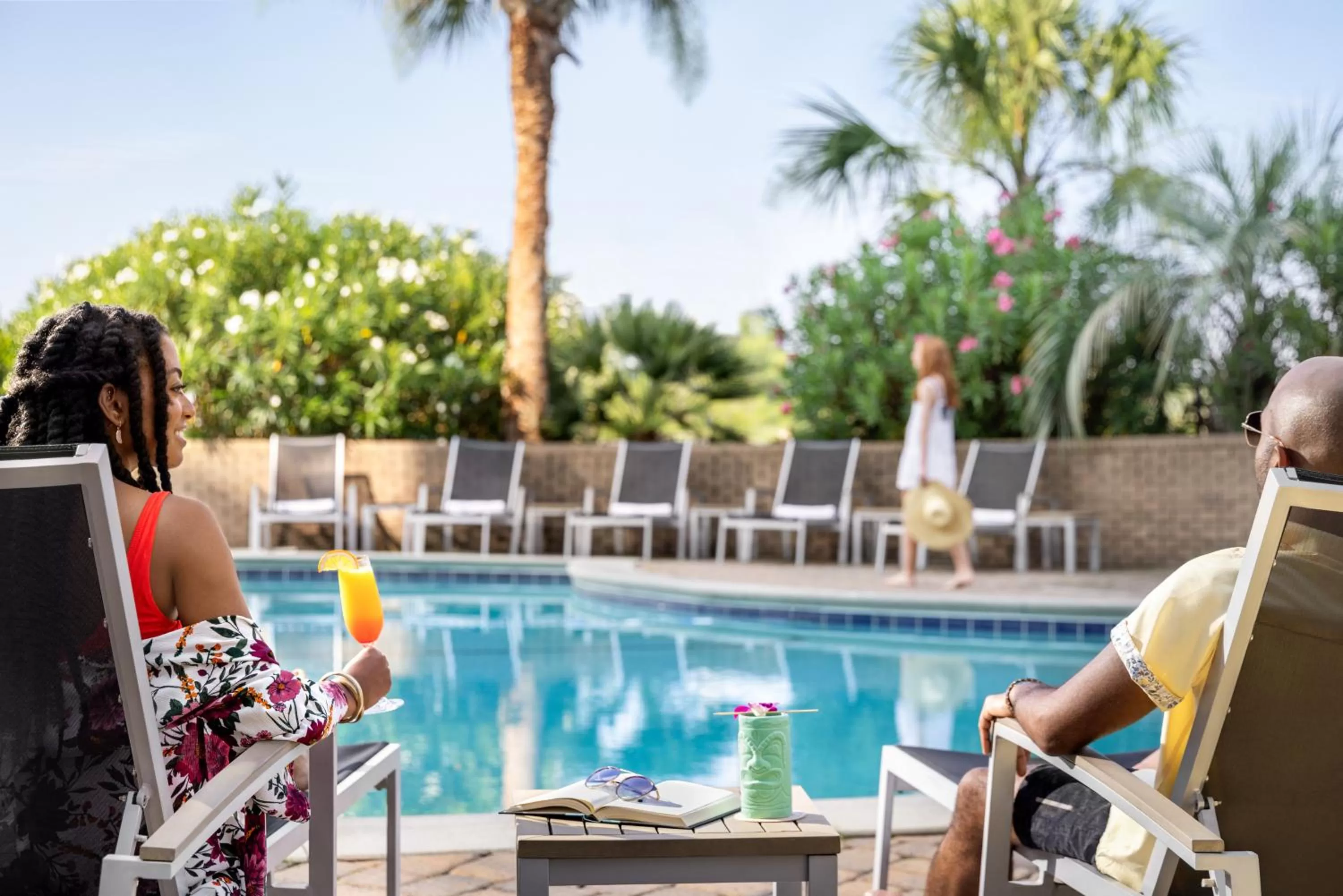 Pool view in Hotel Ballast Wilmington, Tapestry Collection by Hilton