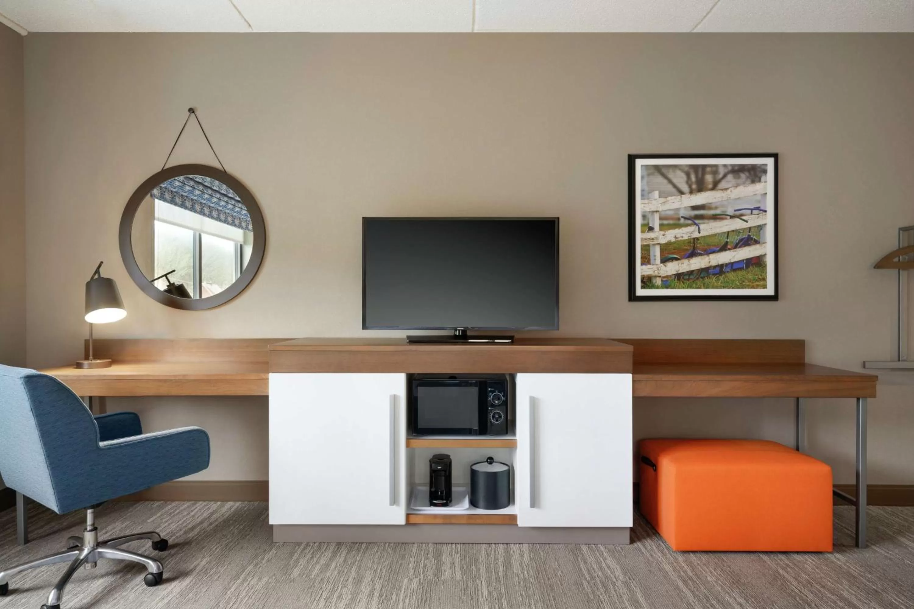 Bedroom in Hampton Inn & Suites Ephrata - Mountain Springs