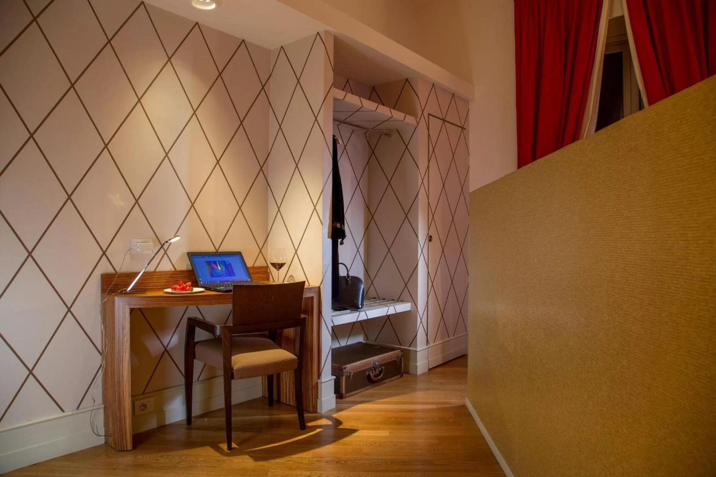 Decorative detail in St. Peter Guest House