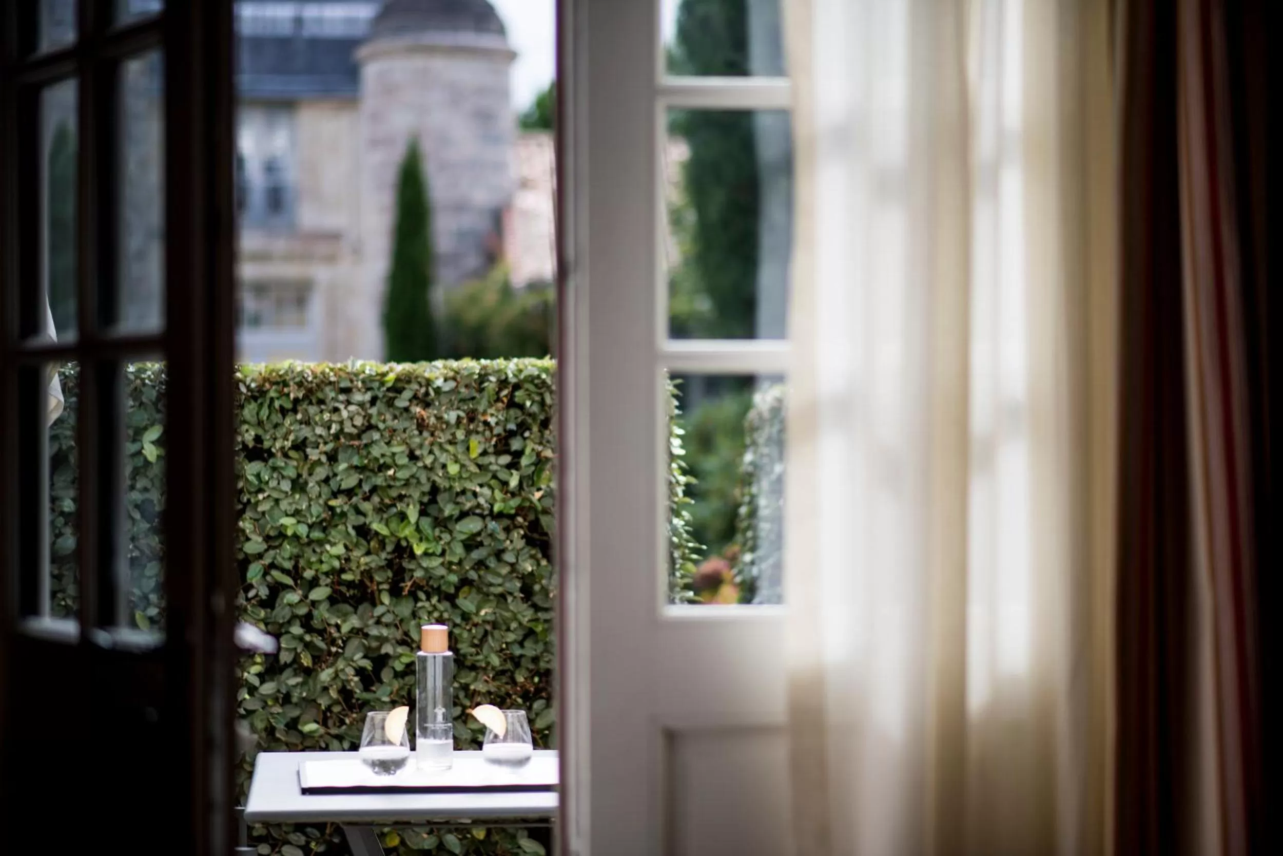 Balcony/Terrace in Château Cordeillan-Bages