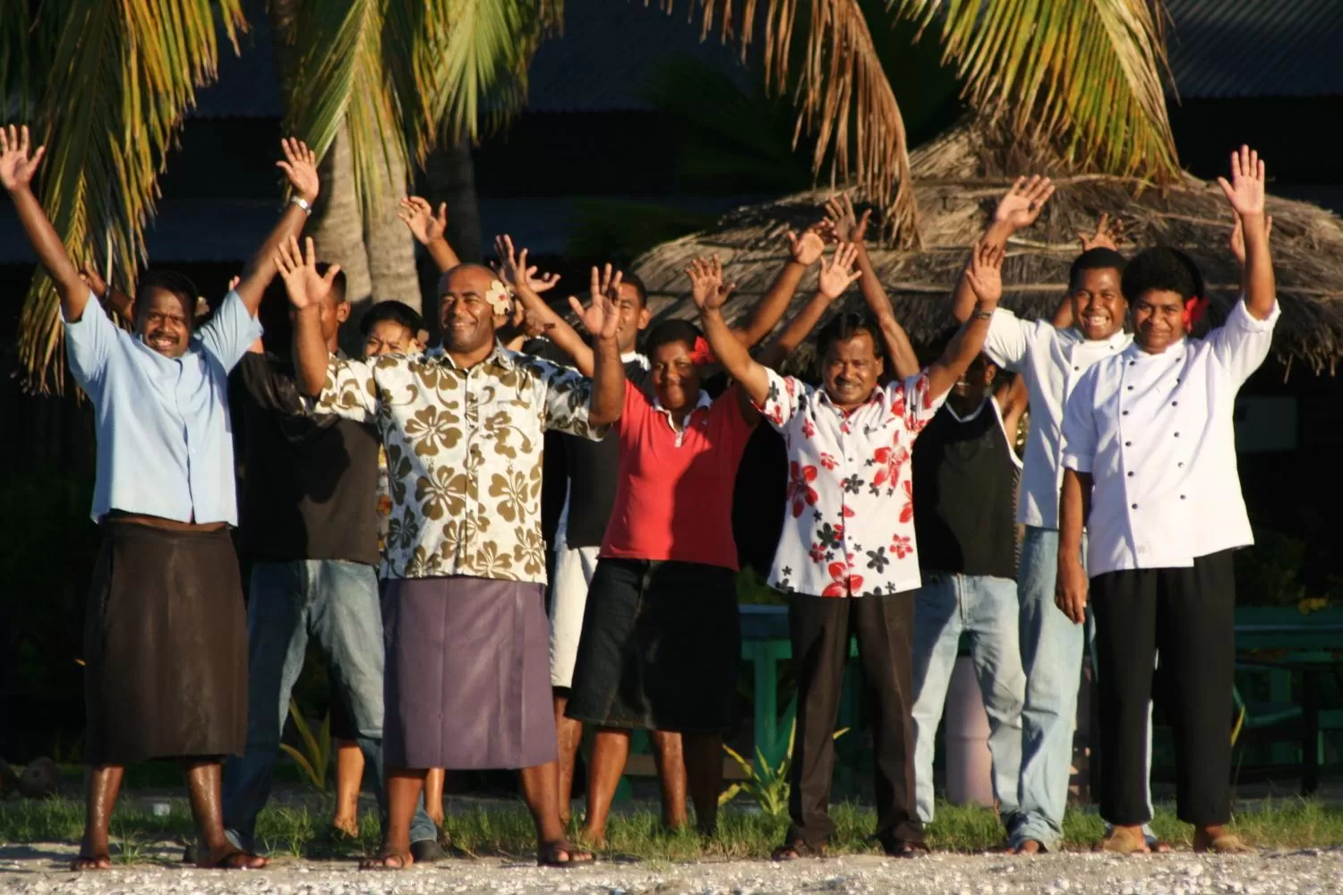 Staff in Club Fiji Resort
