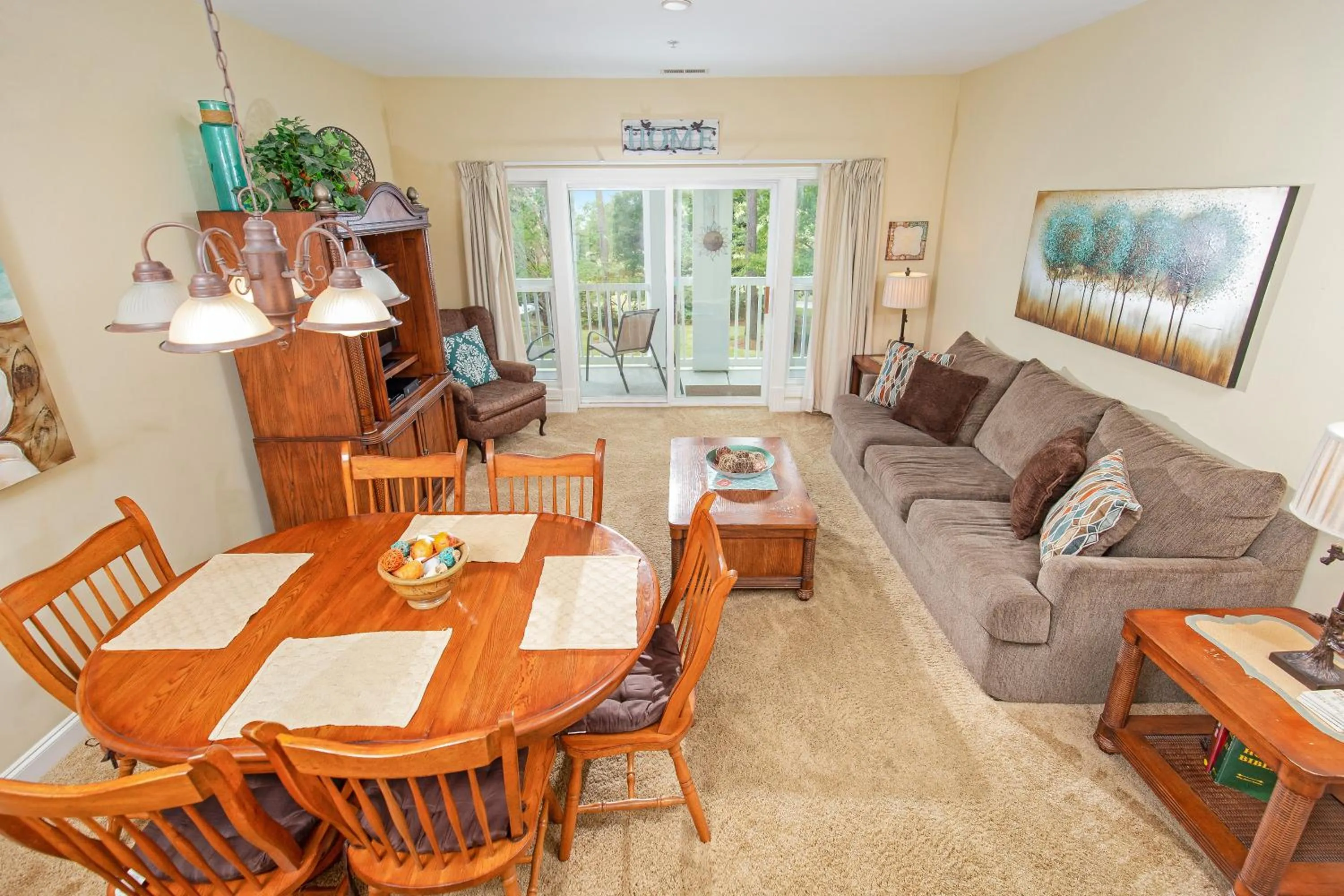 Living room, Seating Area in Grande Villas at World Tour Golf Resort