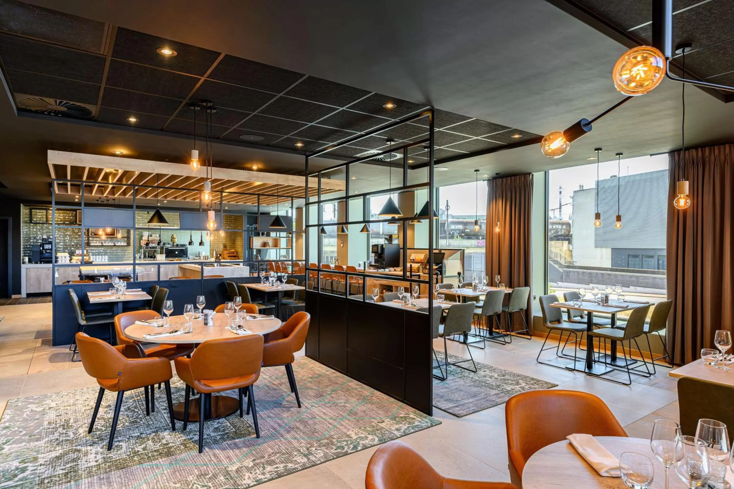Restaurant/places to eat in Radisson Hotel Antwerp Berchem