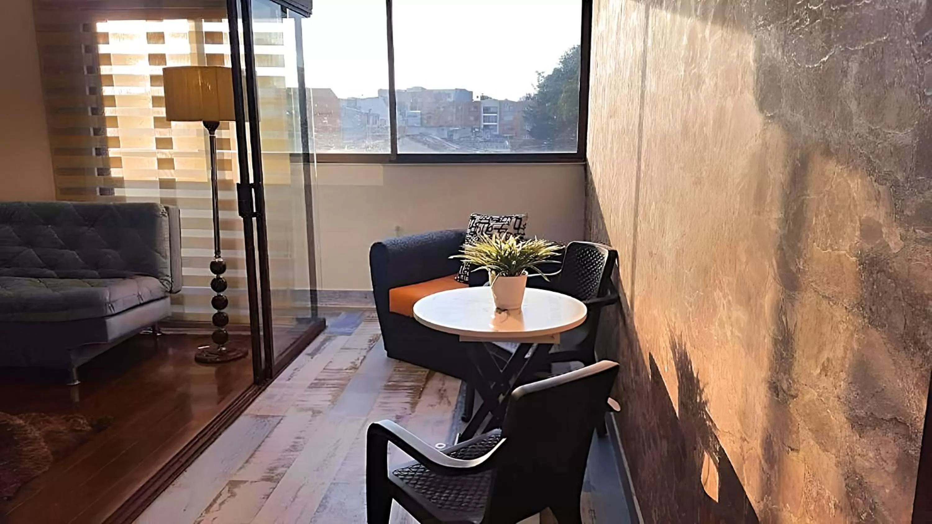 Balcony/Terrace in Hotel Santa Cruz Bogotá