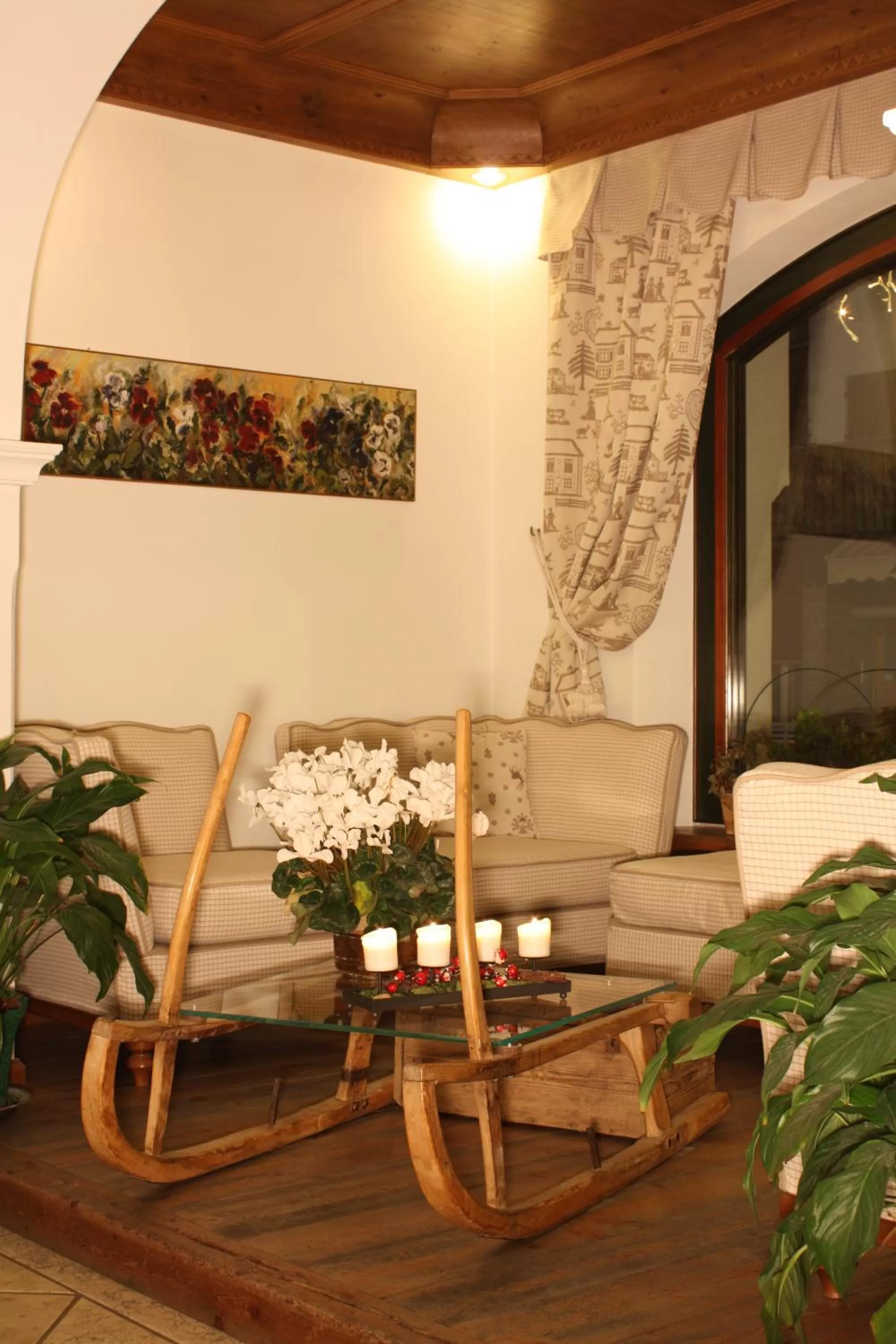 Lobby or reception in Hotel Trieste