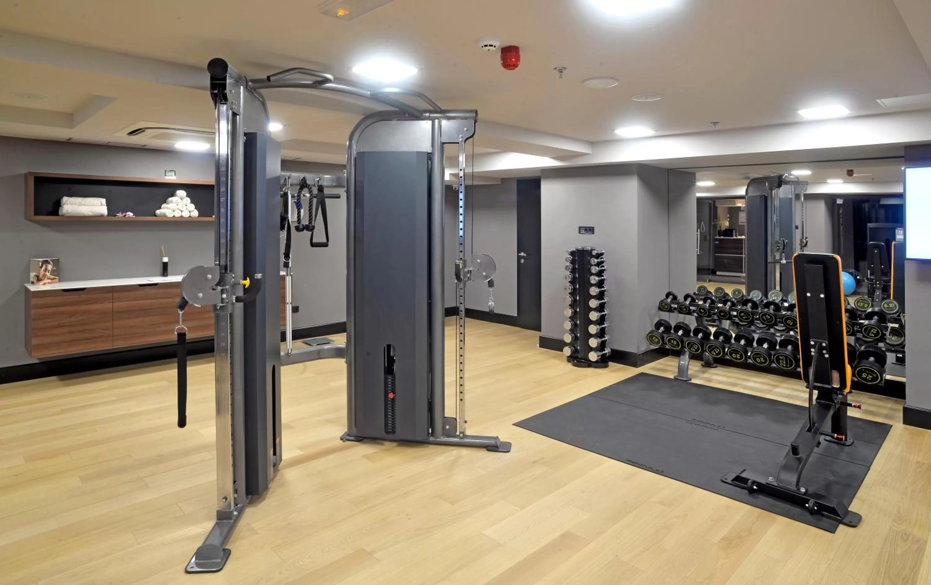 Fitness centre/facilities in Cornaro Hotel