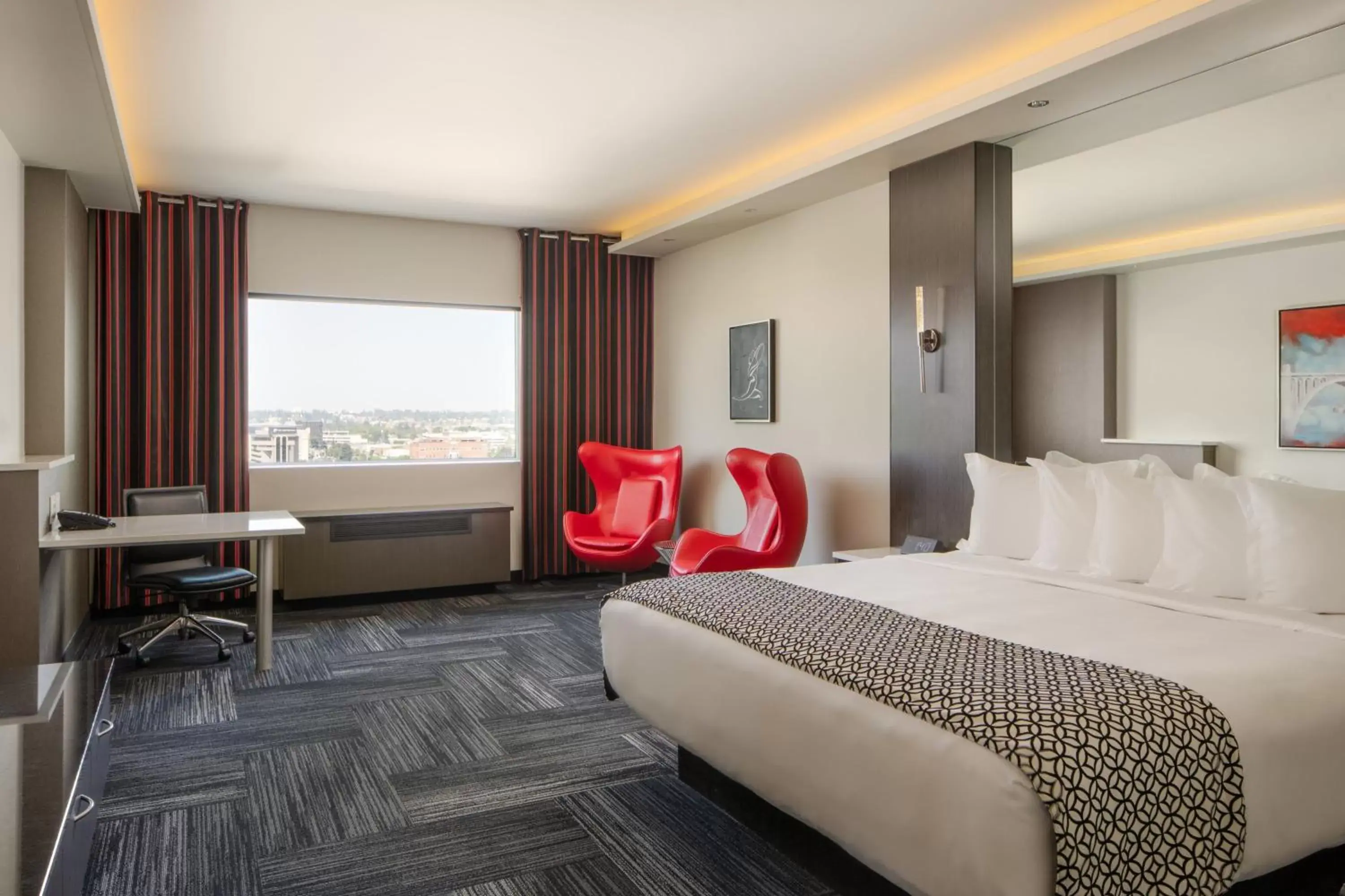 King Room with Roll-in Shower - Mobility Accessible in The Davenport Grand, Autograph Collection King Room with Roll-in Shower - Mobility Accessible in The Davenport Grand, Autograph Collection