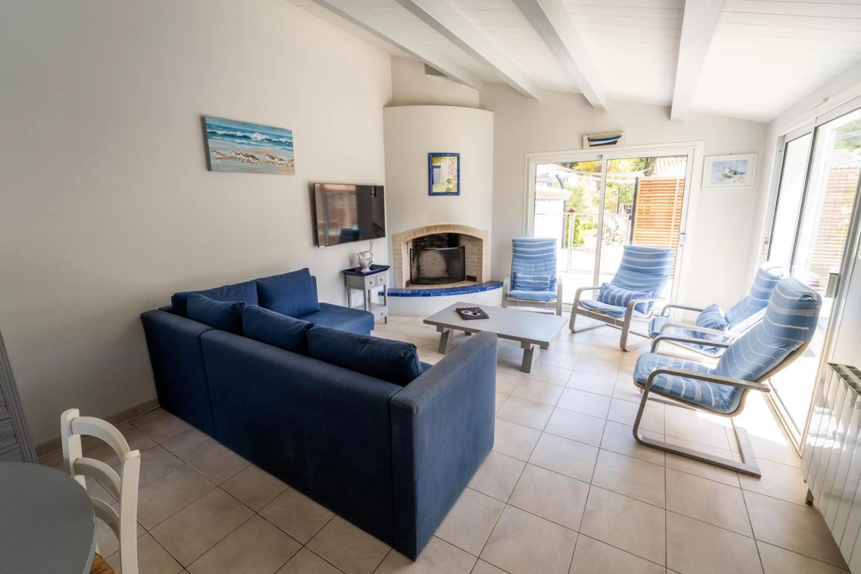 Living room in Hôtel Restaurant & Spa Plaisir