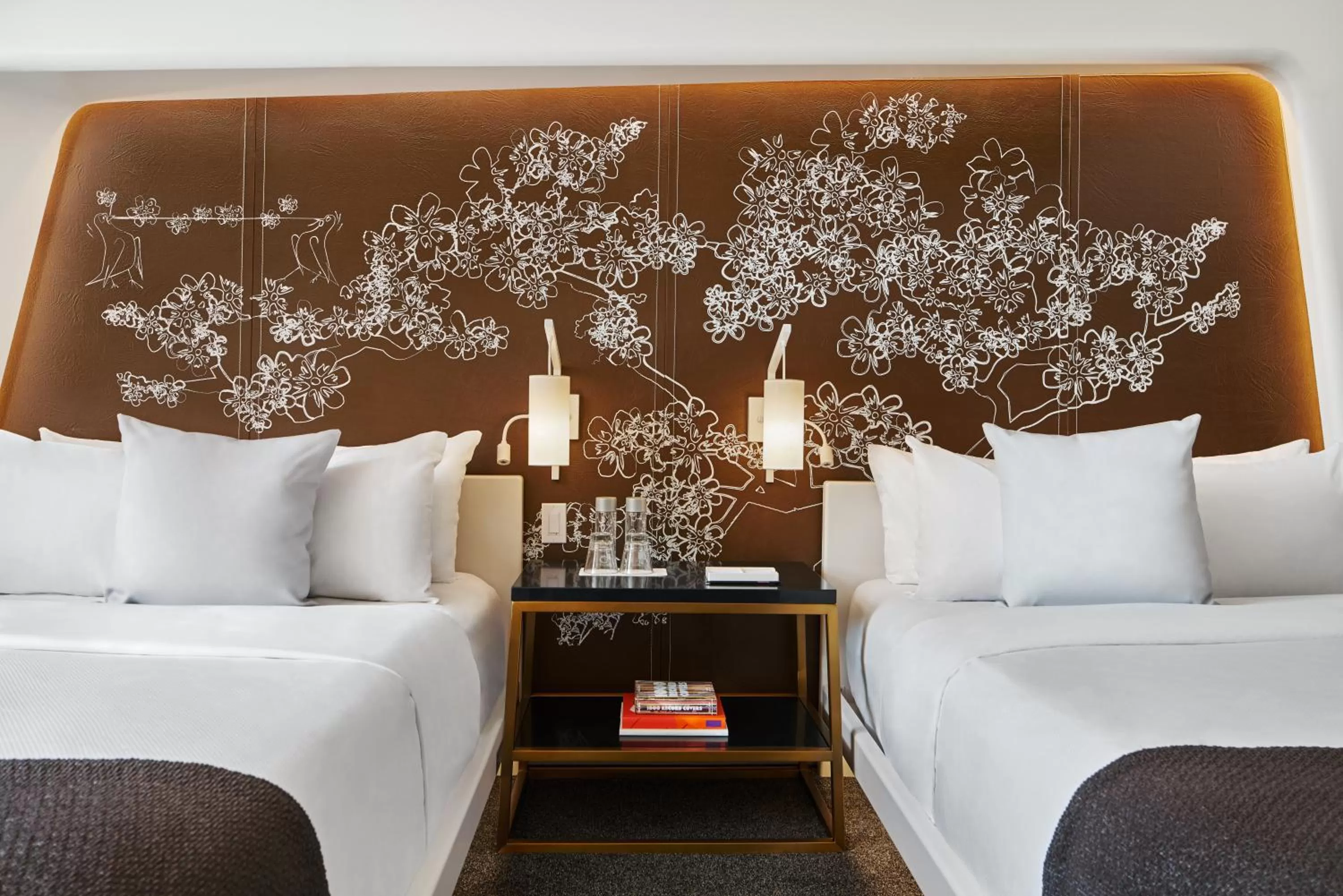 Bed in Hotel Washington