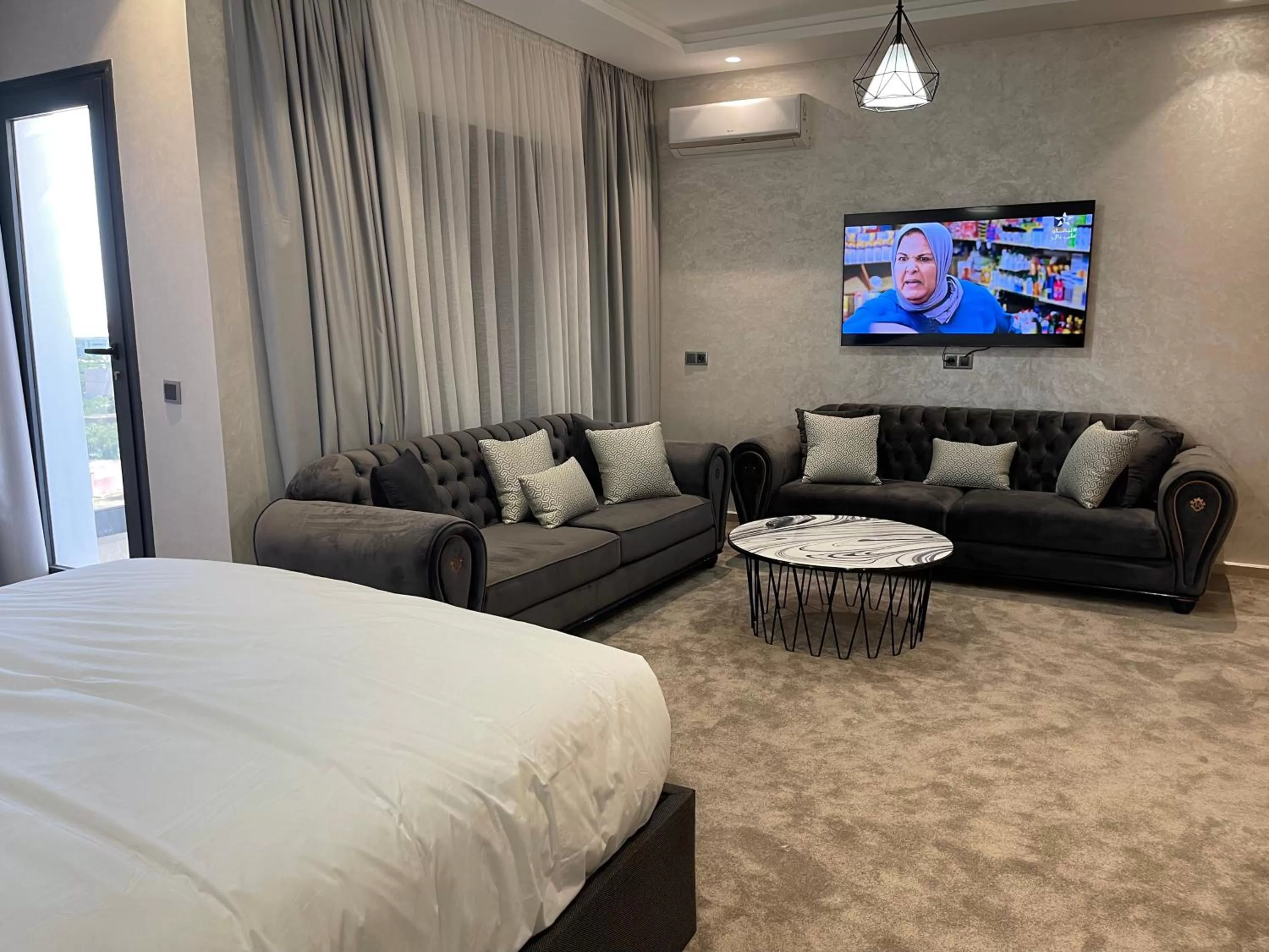 Seating Area in Quiet Hotel