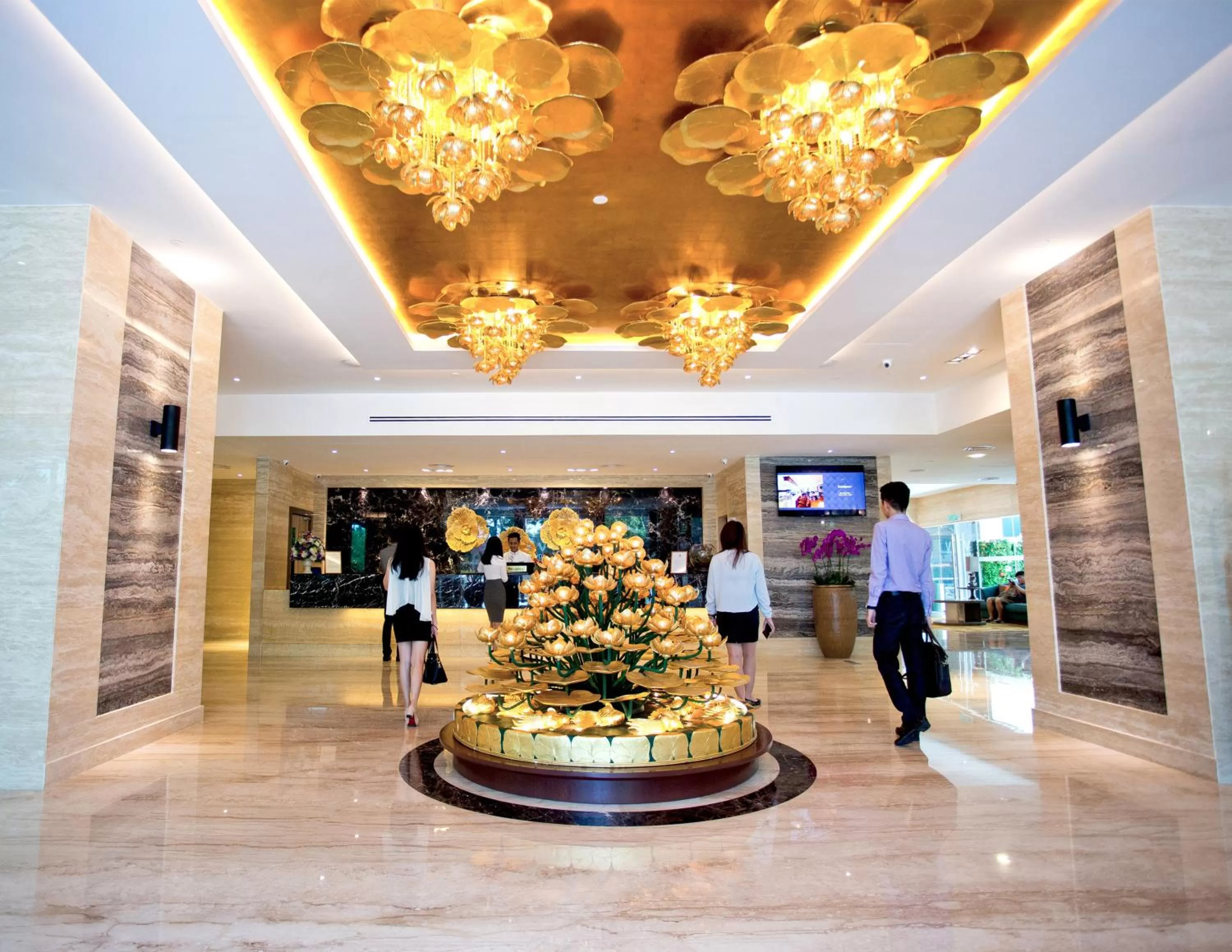 Lobby or reception in Vouk Hotel Suites, Penang