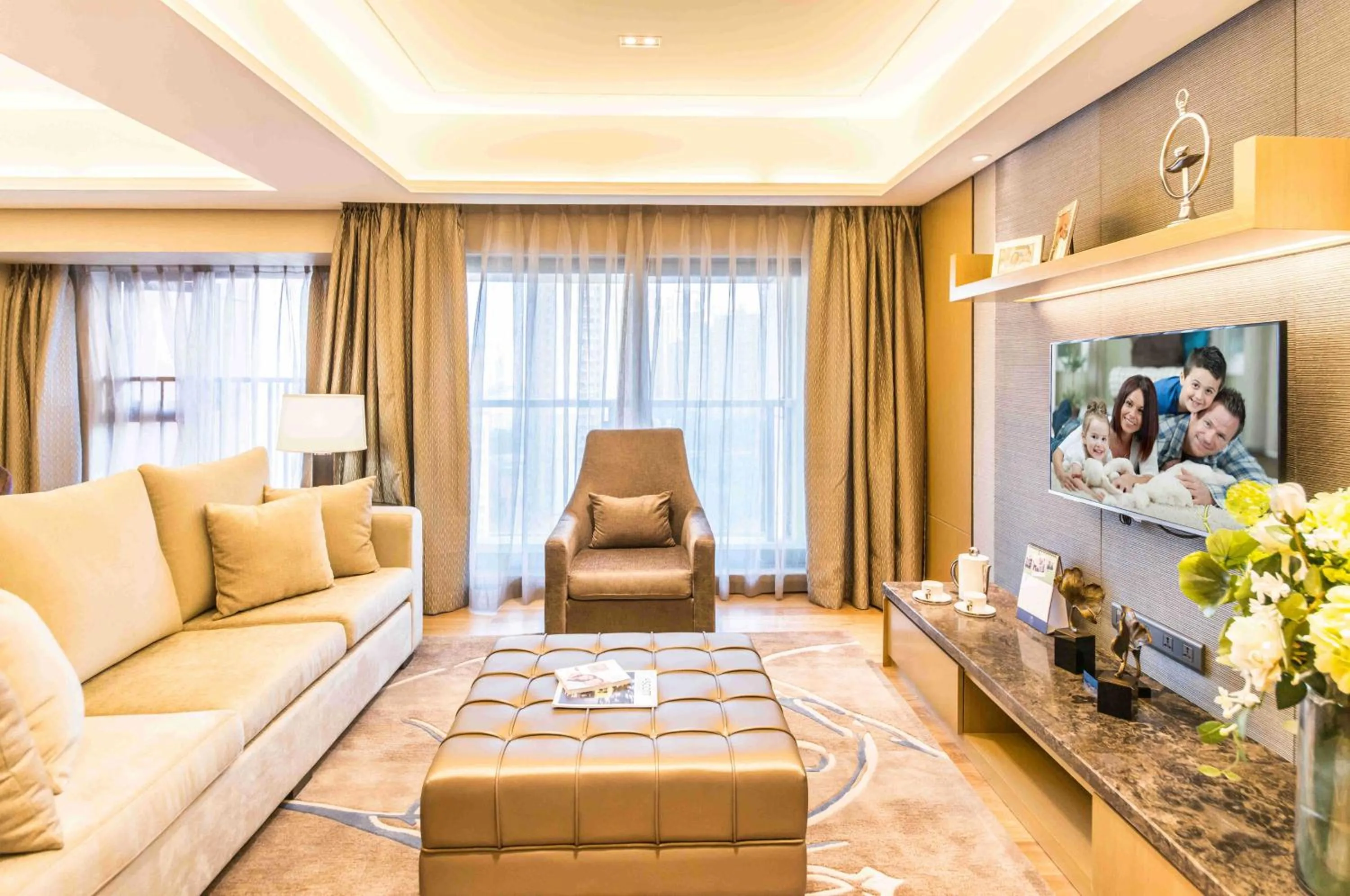 Living room in Somerset Grandview Shenzhen