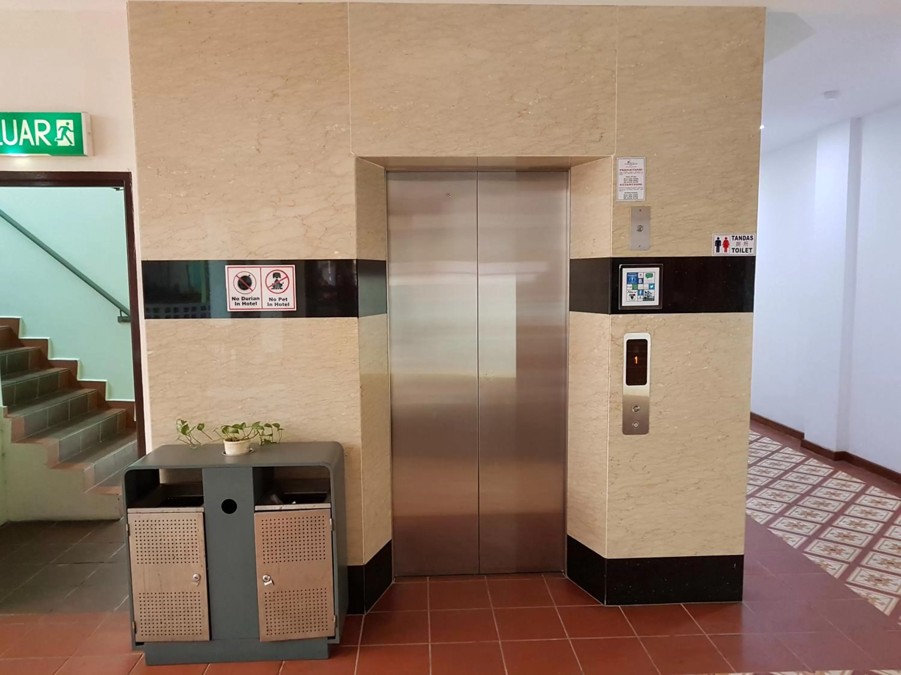 Area and facilities in Swiss Hotel Heritage Boutique Melaka