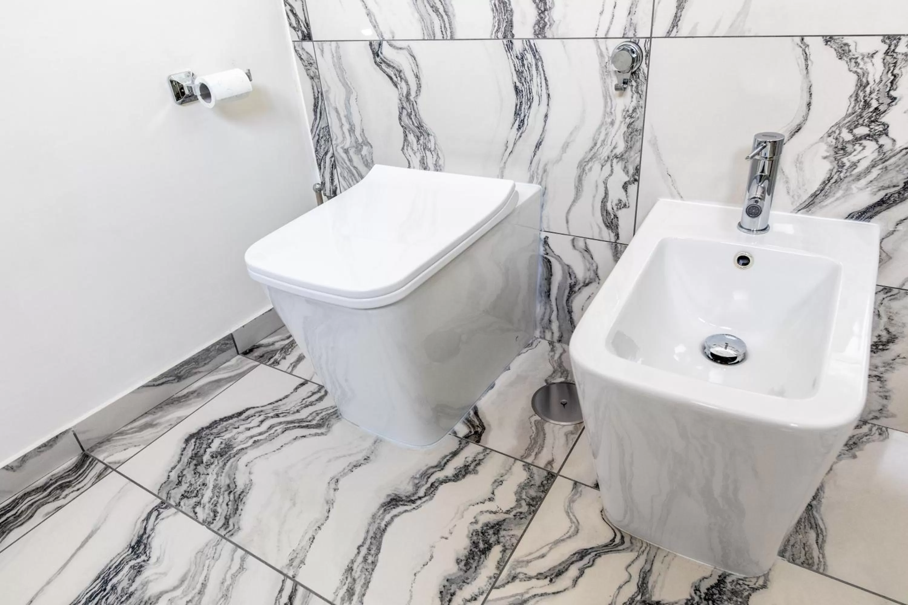 Bathroom in Monca's house