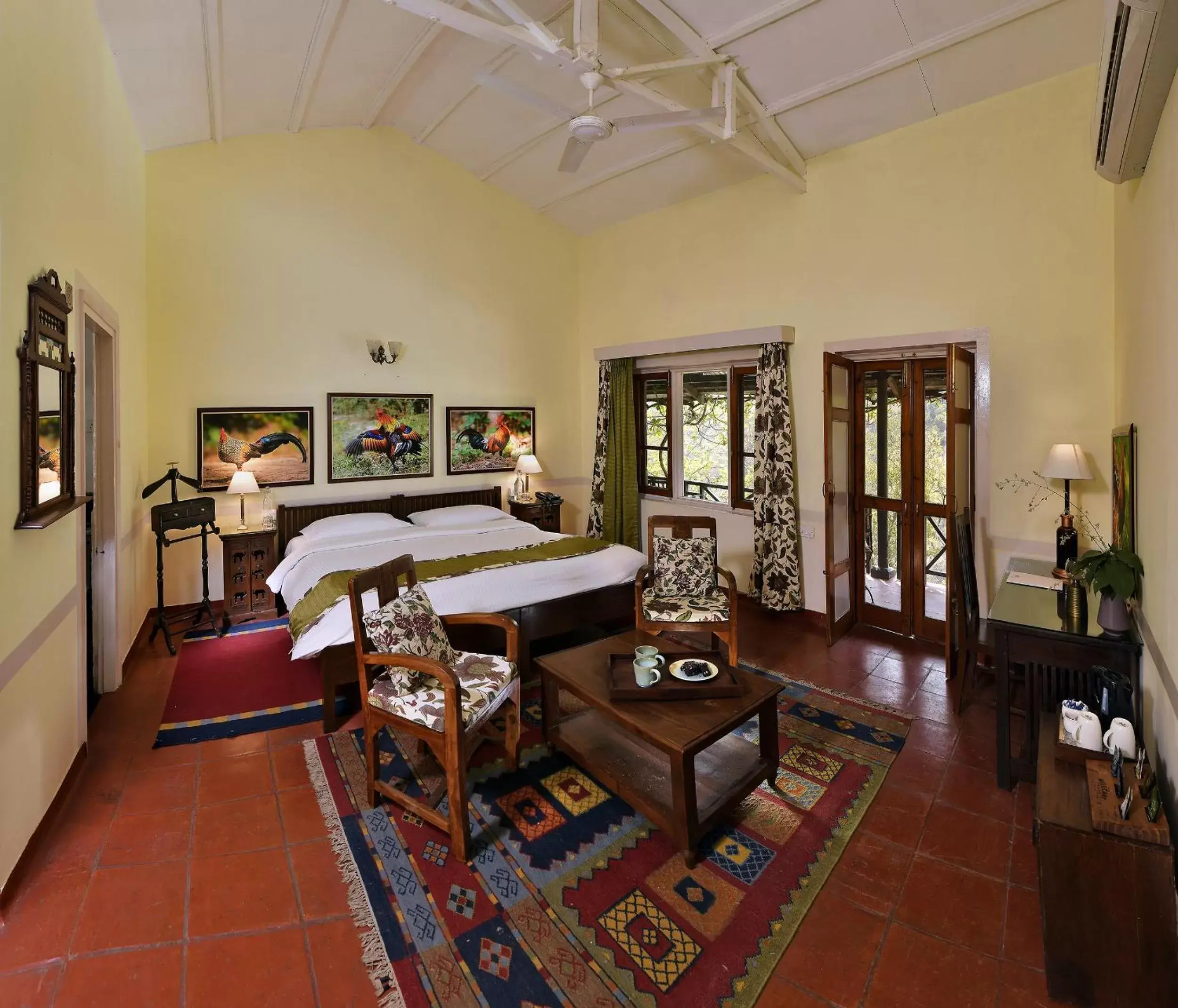 Hideaway River View Room in Neemrana's Glasshouse on the Ganges Hideaway River View Room in Neemrana's Glasshouse on the Ganges