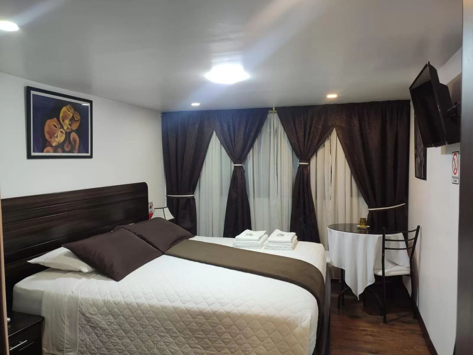 Bed in Hotel el Che No apto para corruptos