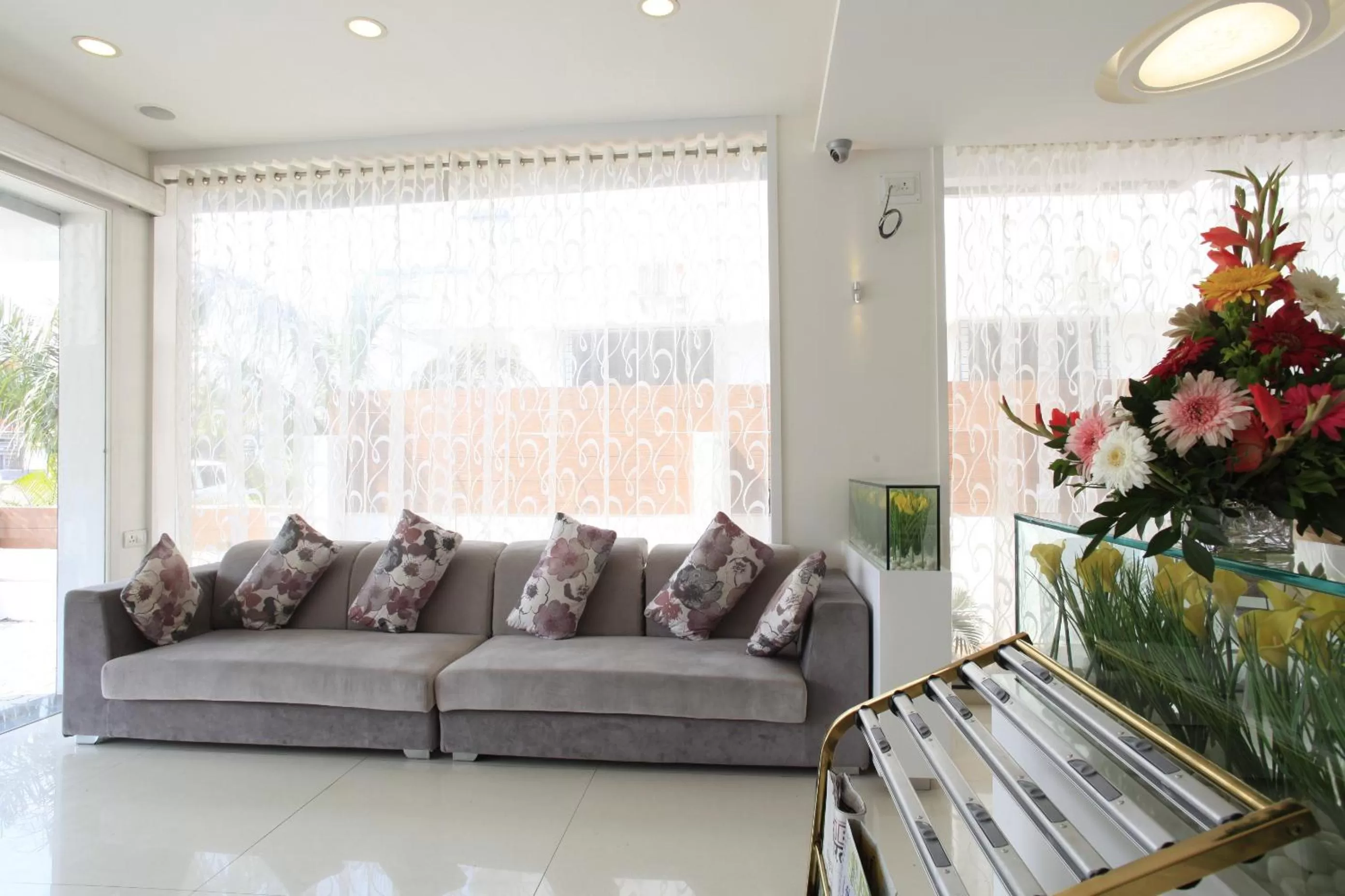 Lobby or reception in Hotel Sai Mahal