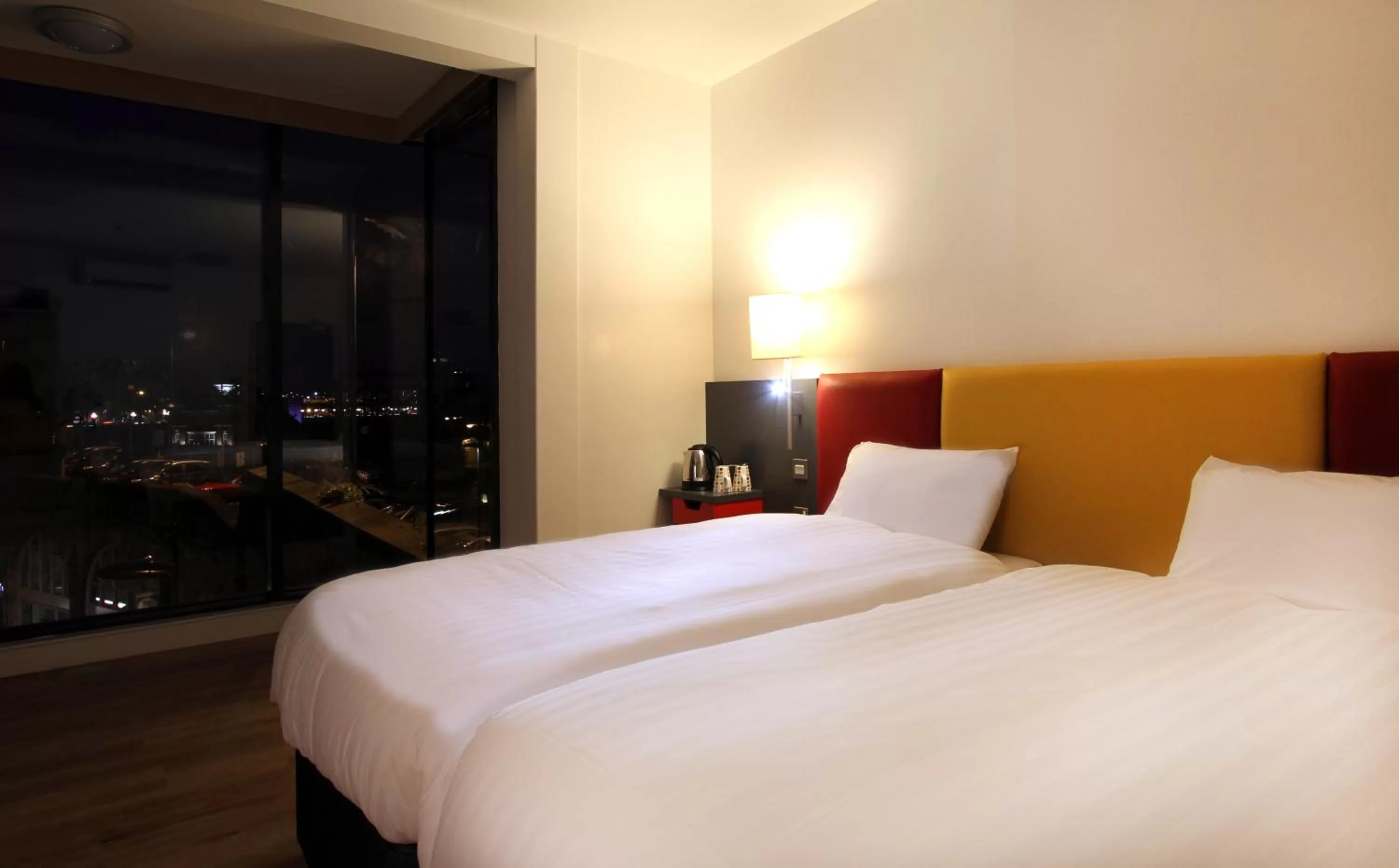 Bed in Sleeperz Hotel Newcastle