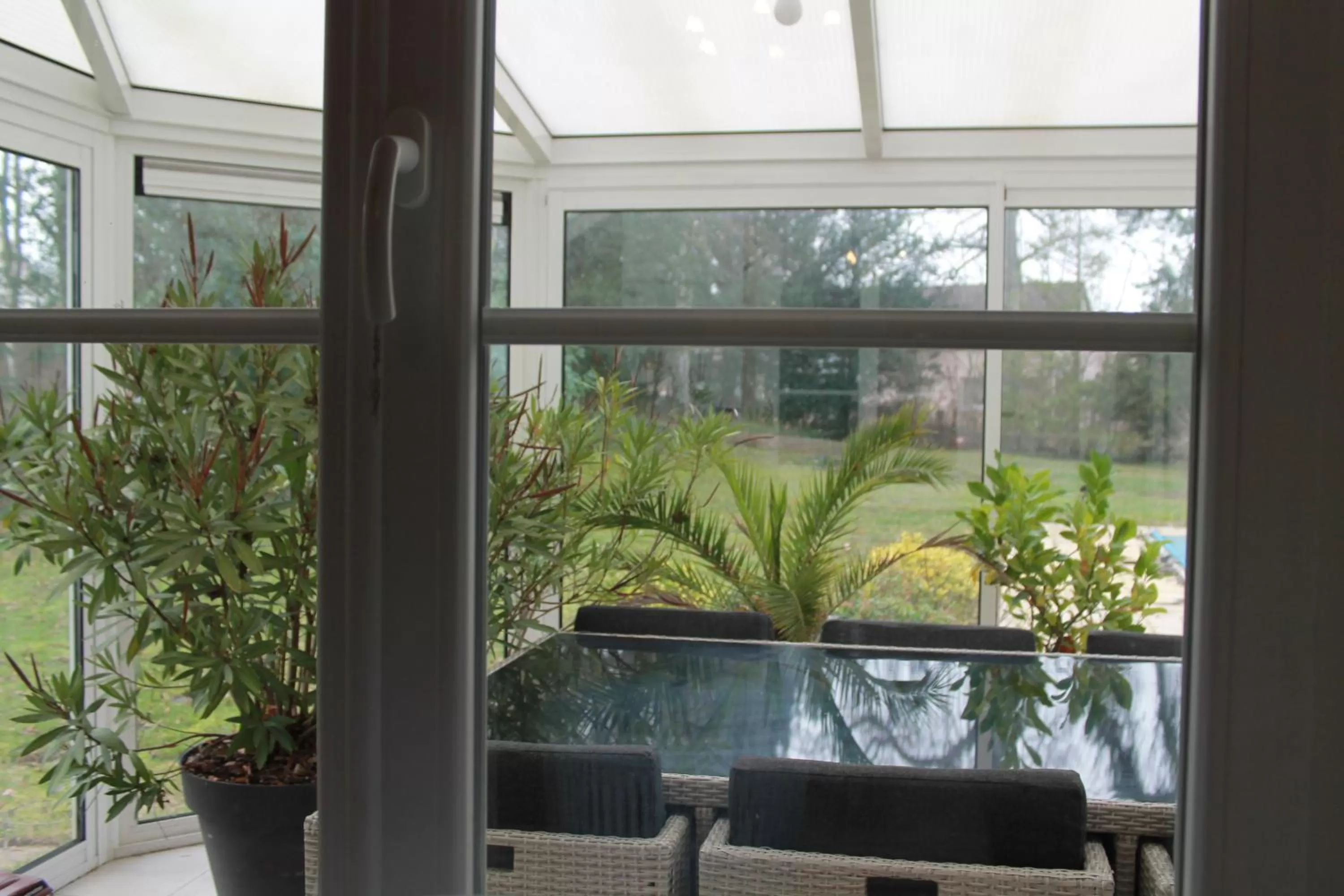 Garden view, View in La Levriere d'Arc les Gray Chambre D'hotes