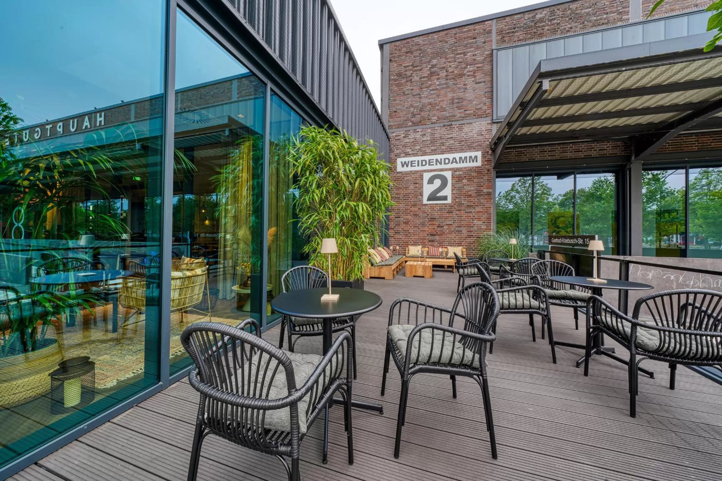 Balcony/Terrace in Vienna House Easy by Wyndham Hannover City