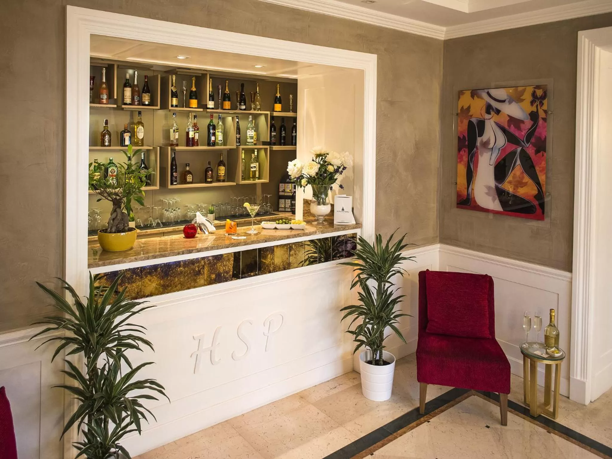 Lobby or reception in Hotel San Pietro