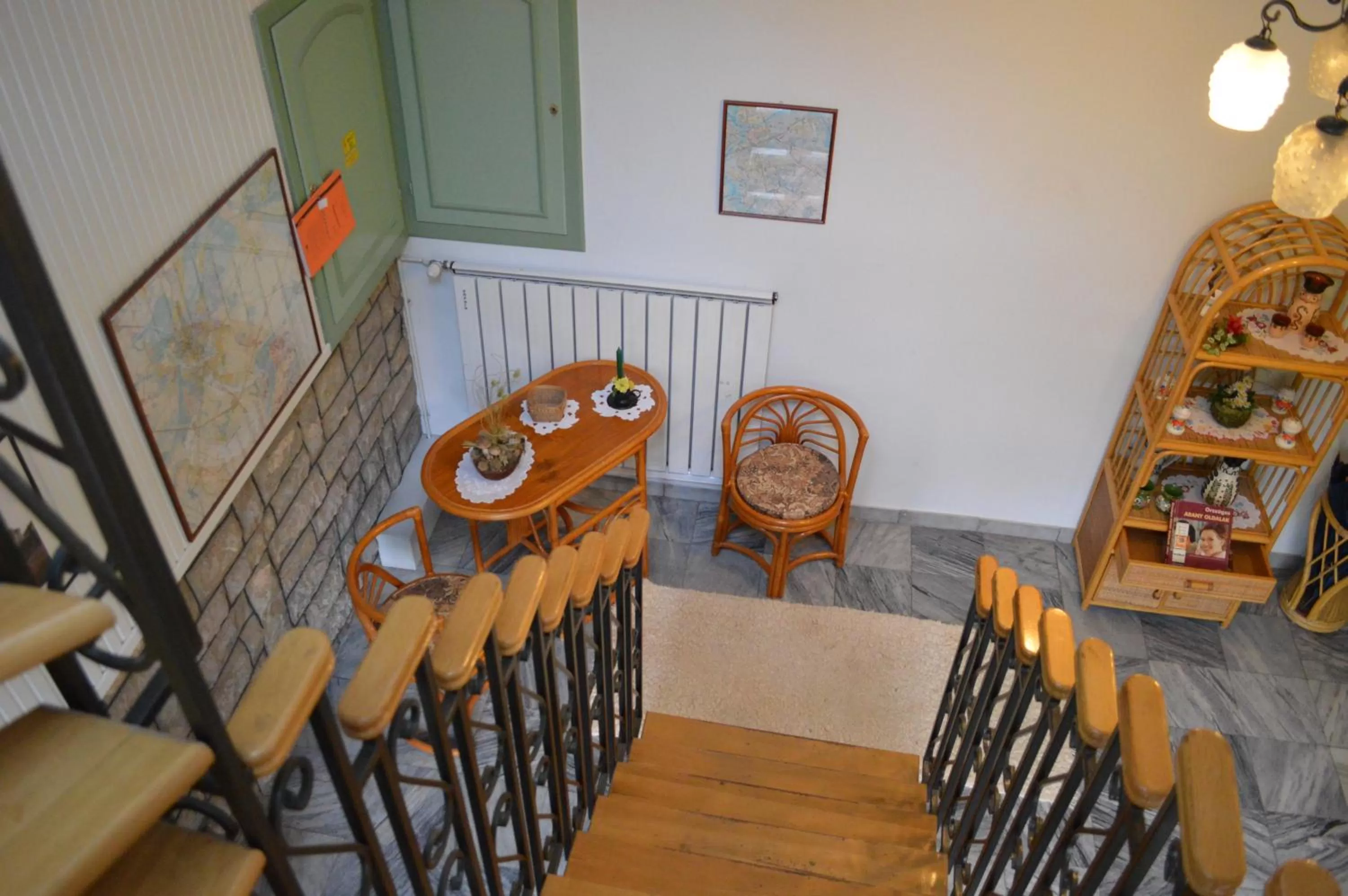 Decorative detail in Muskátli Panzió