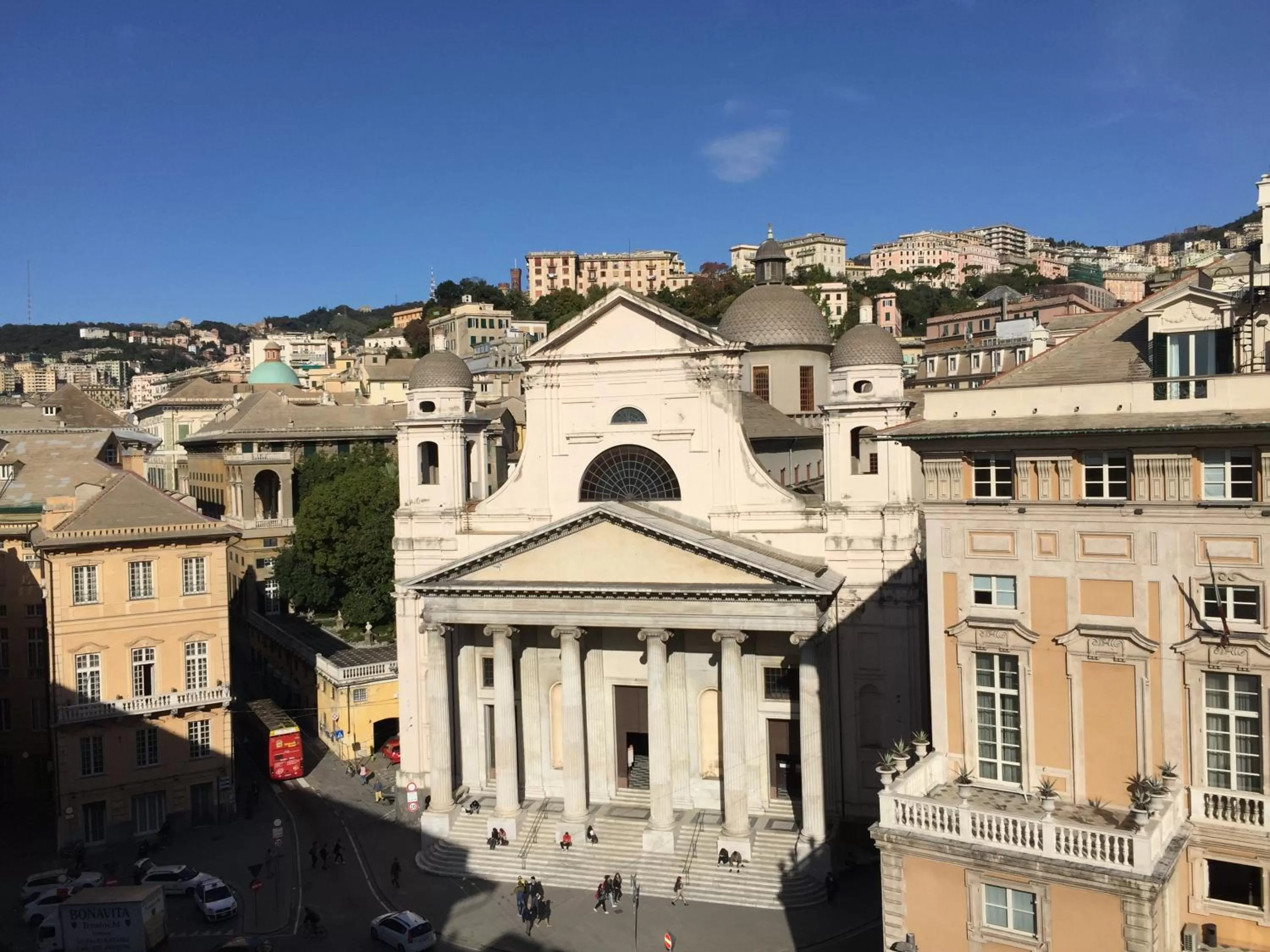Bird's eye view in Hotel Helvetia