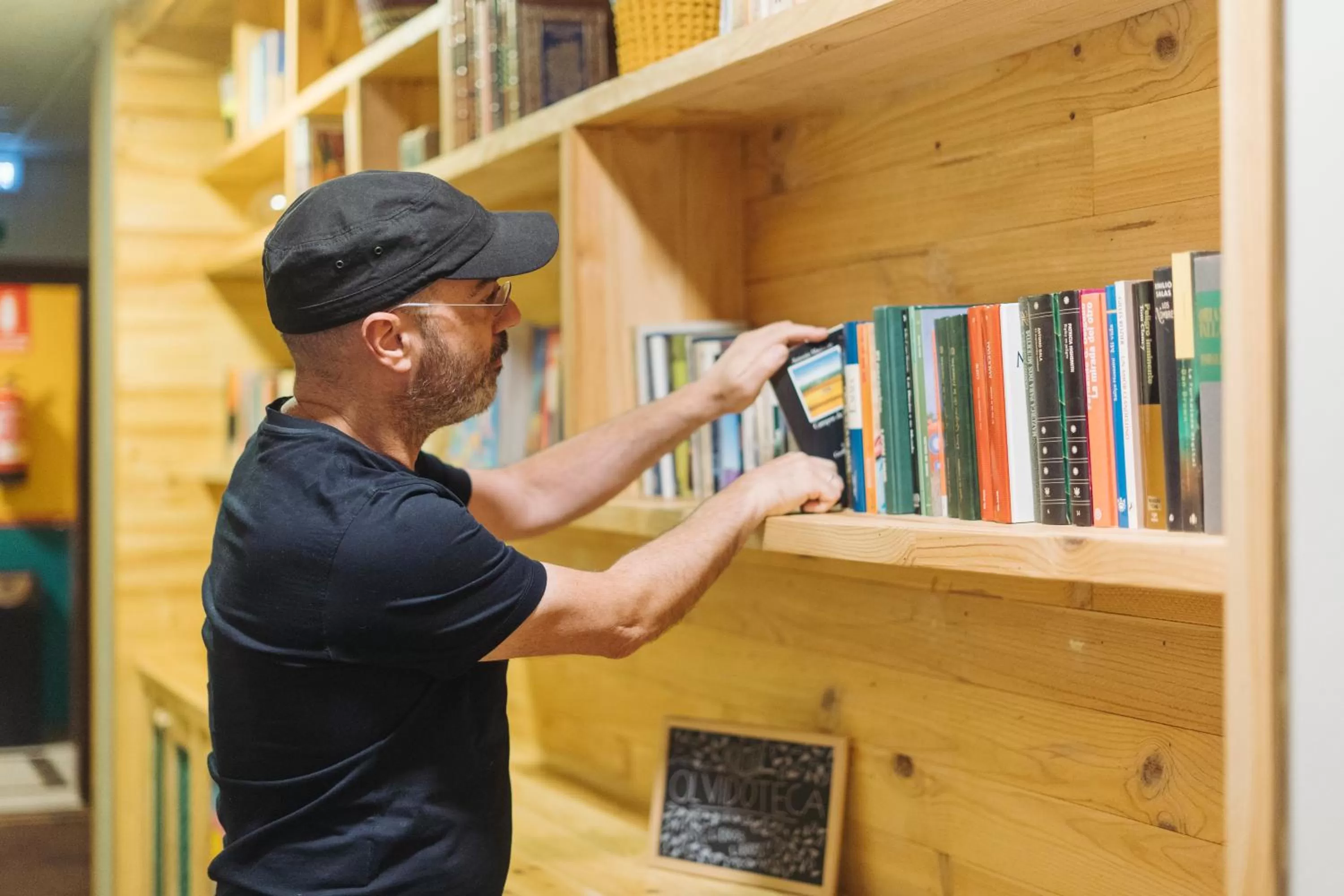 Library in Hotel San Miguel