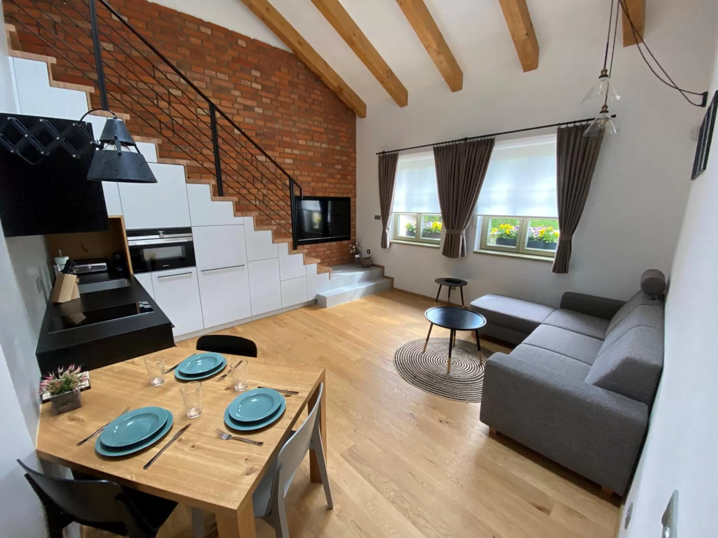 Living room in Penzion Stodola