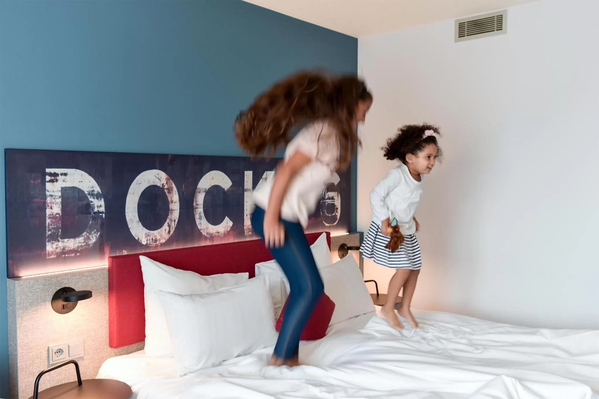 Family, Bed in Mercure Hotel Hamburg City