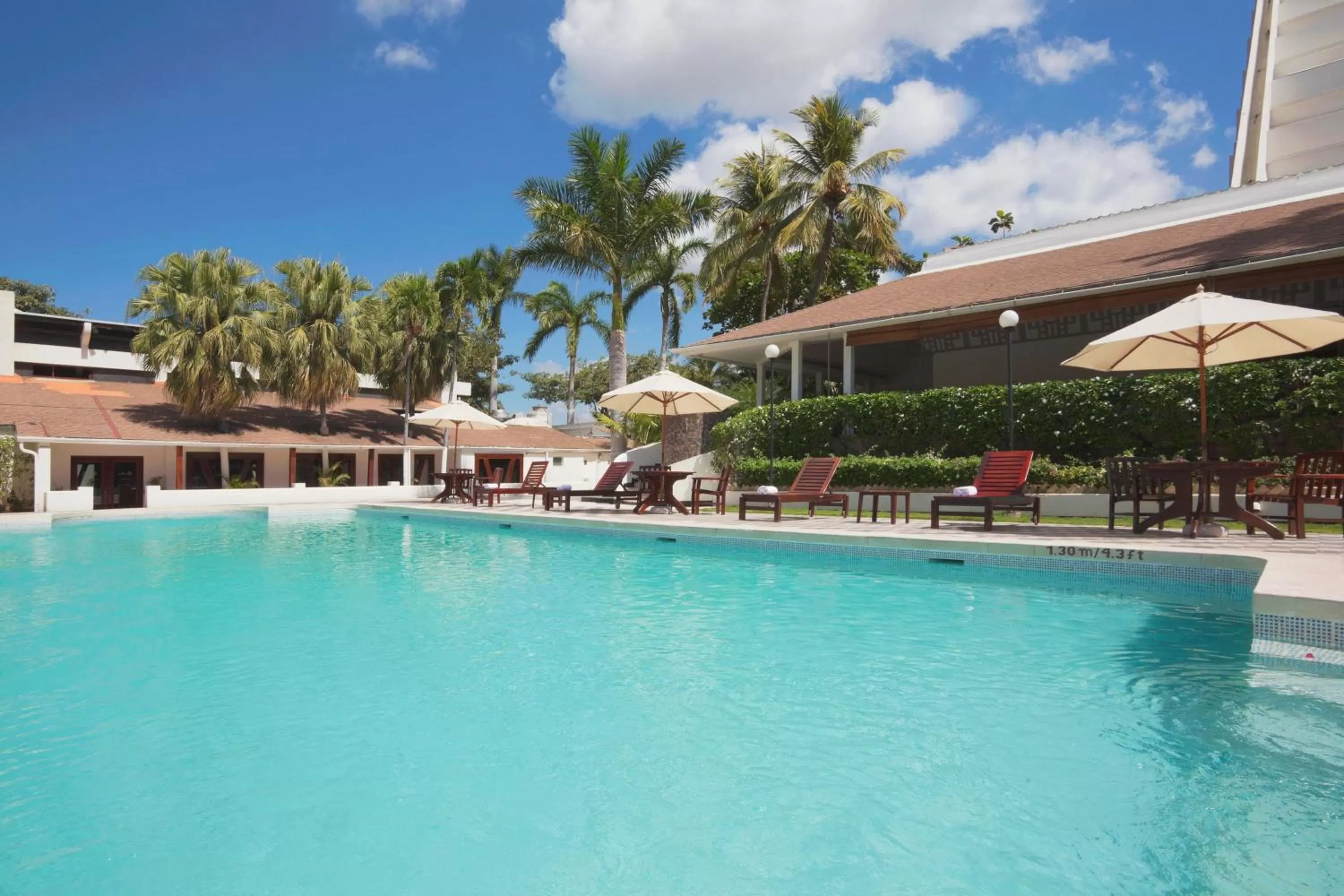 Swimming pool in Crowne Plaza Managua by IHG