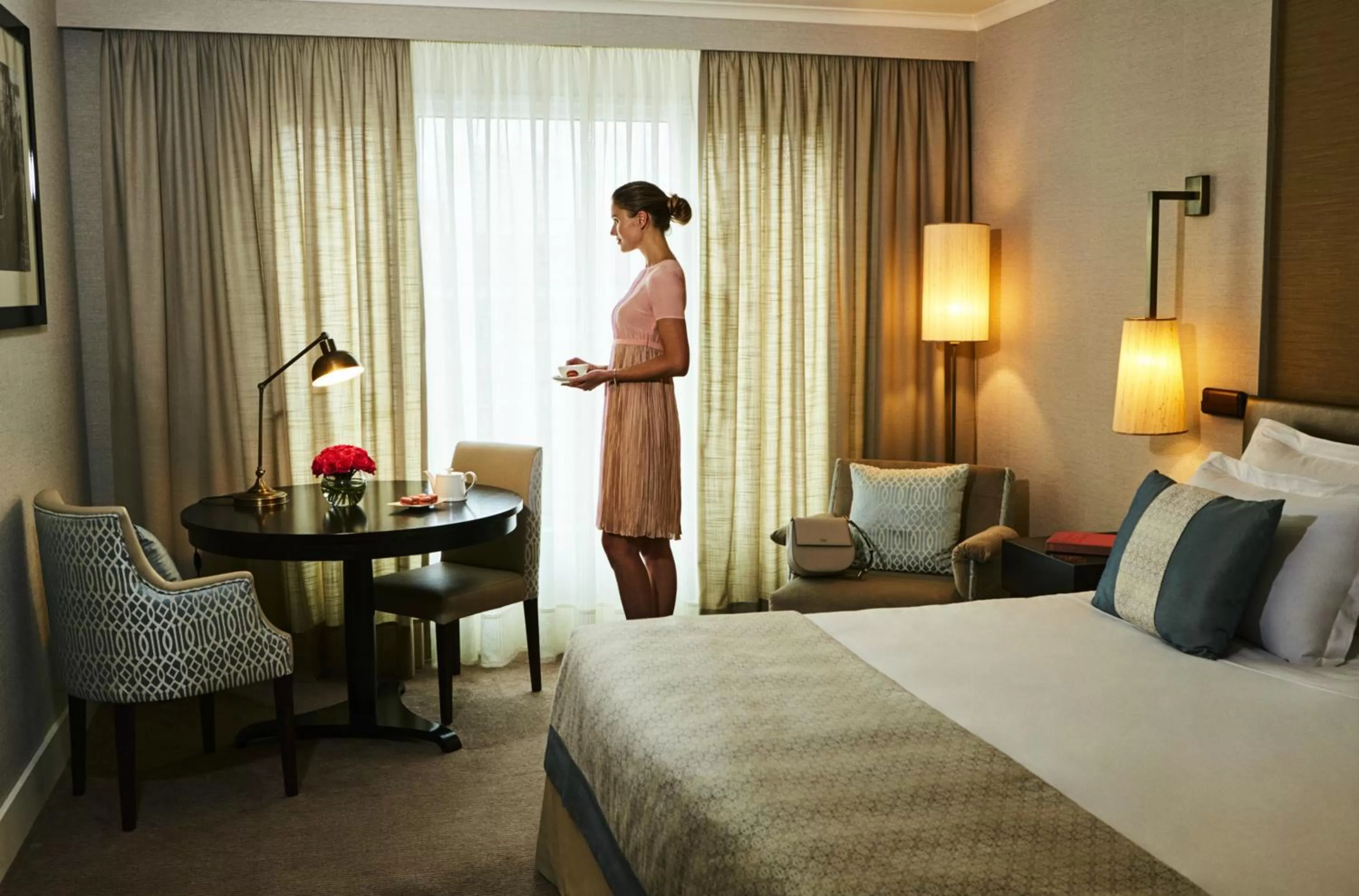 Photo of the whole room, Bed in Corinthia Lisbon