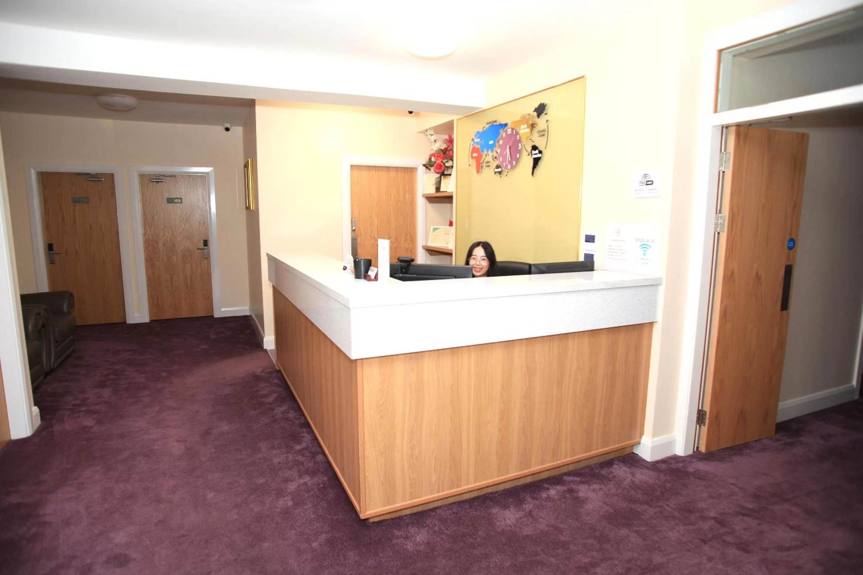 Lobby/Reception in Home Inn