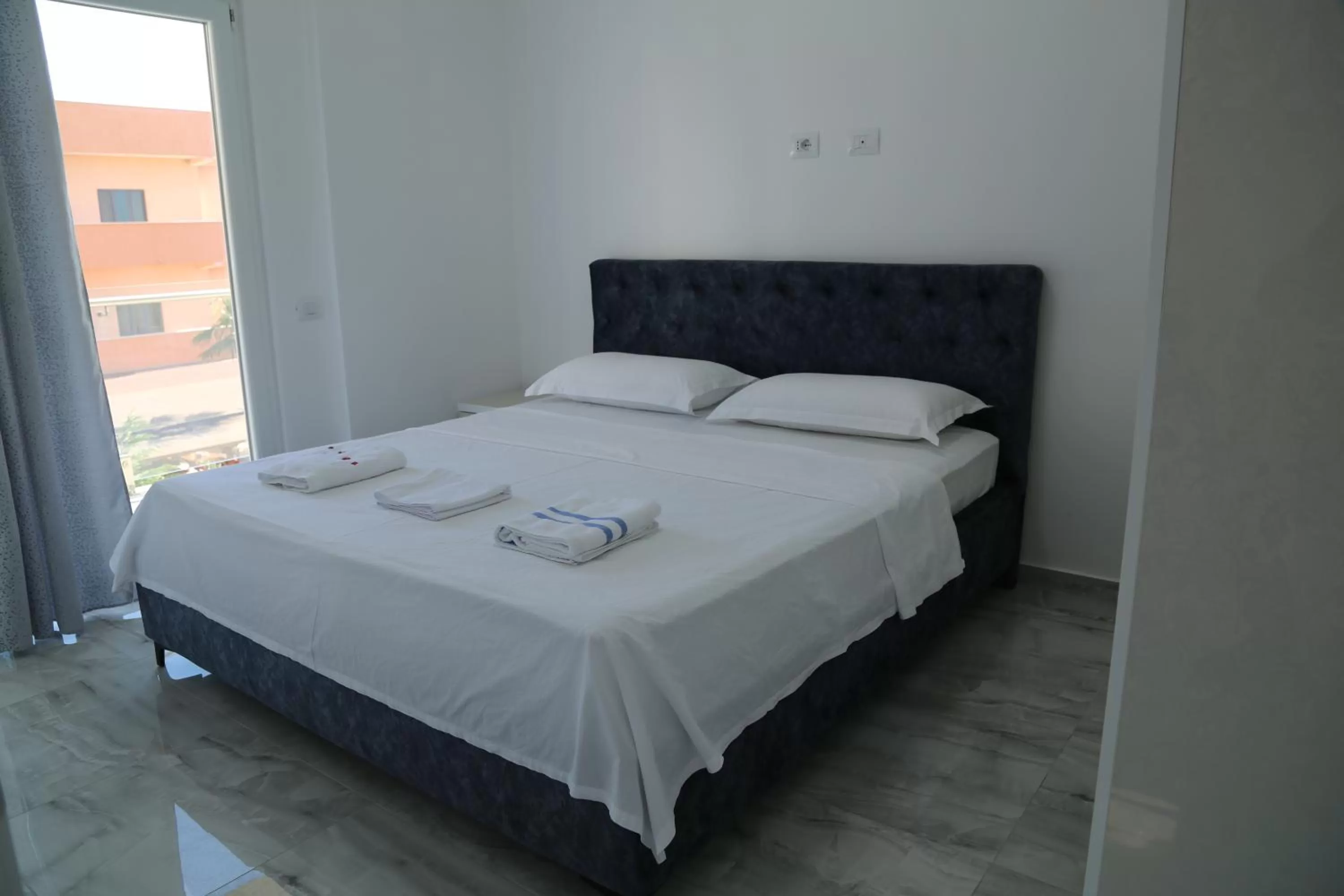 Bed in Anchor Apartments