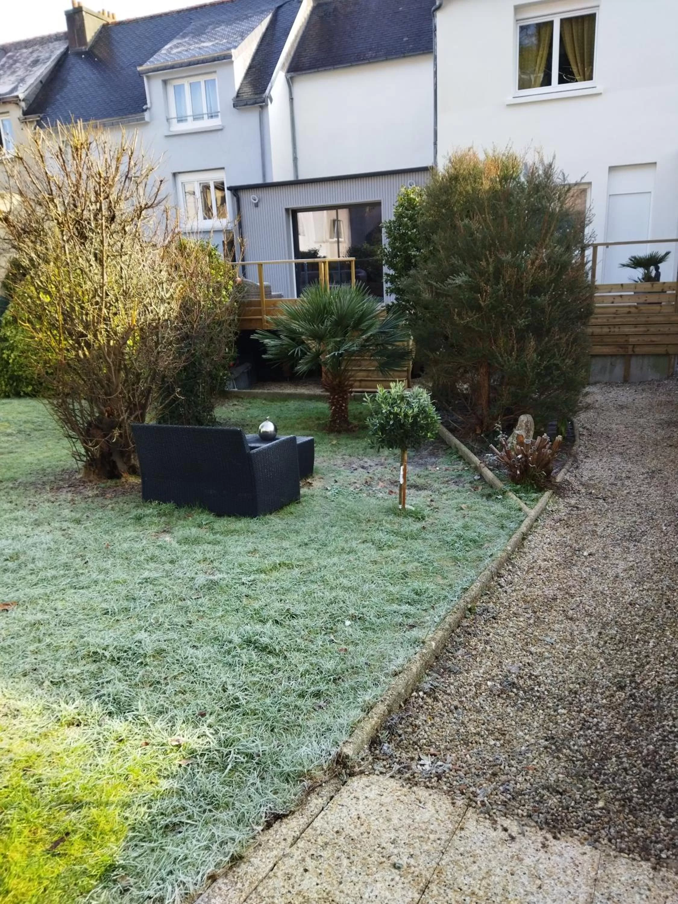 Garden in La Petite Perle de Quimper
